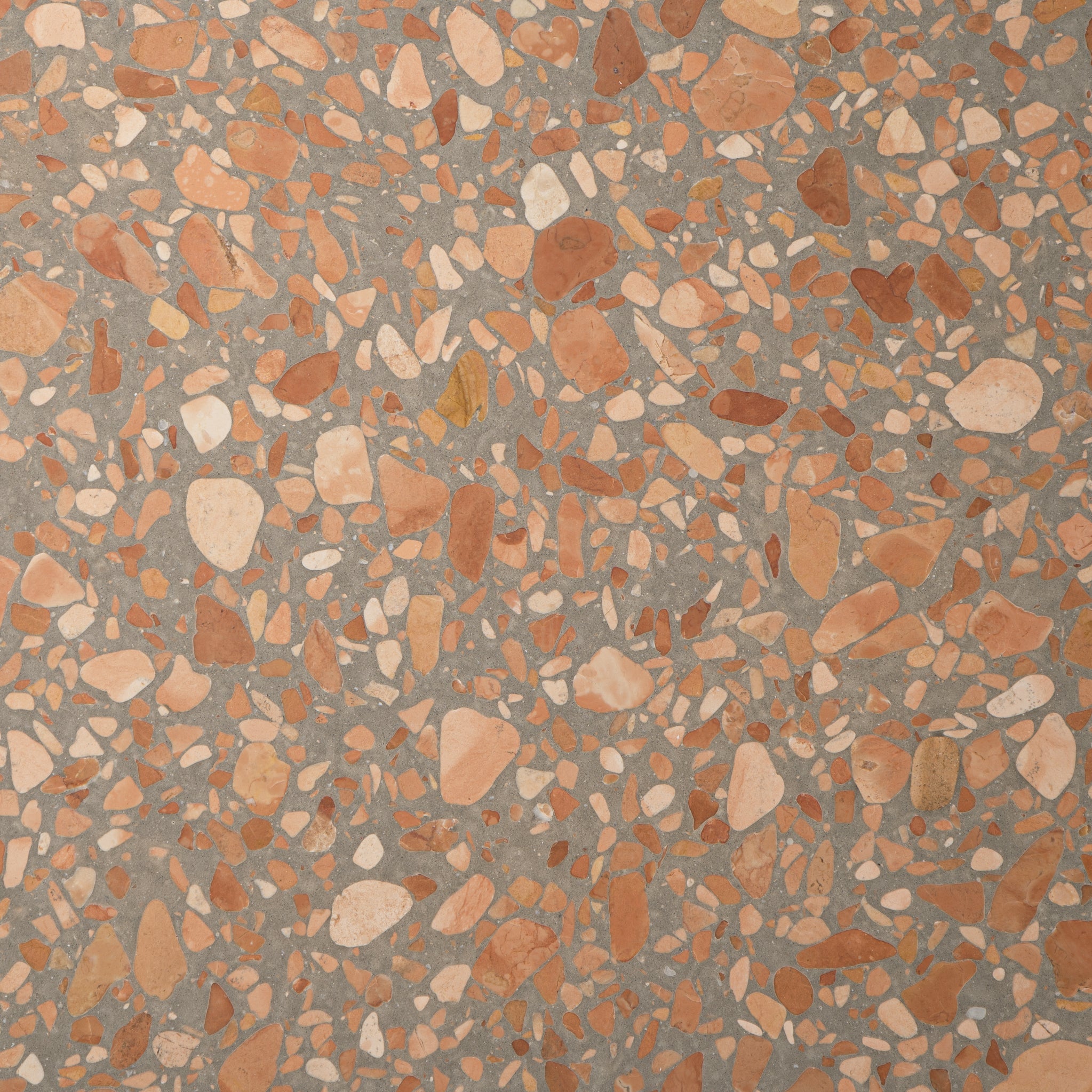 Peach Terrazzo Tile 16x16 – Cemento Collection