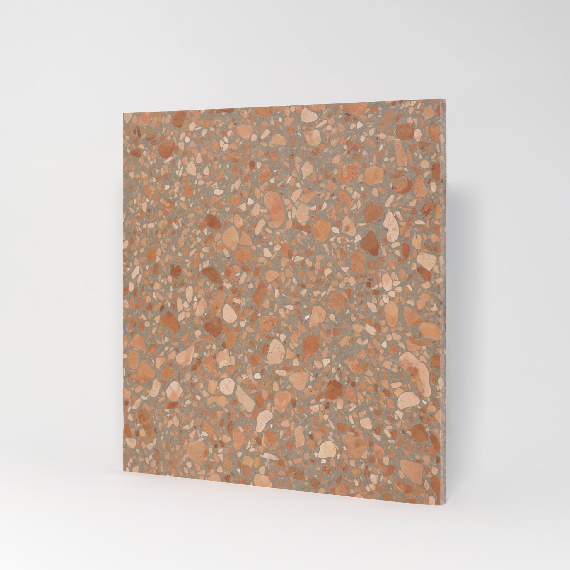 Gaiola Peach 16x16 Terrazzo Tile - Cemento Collection