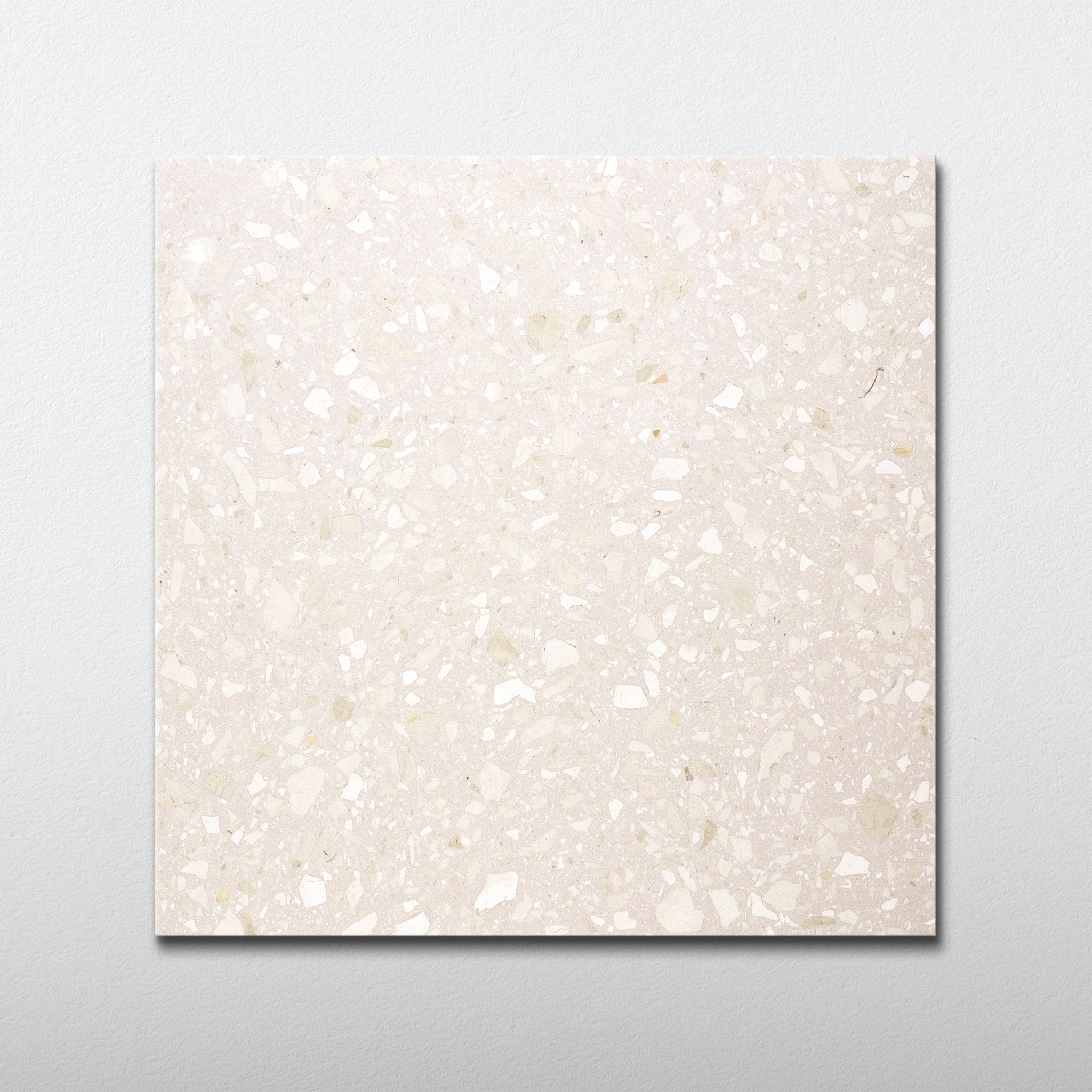 Genio Sand 24x24 Terrazzo Tile - Cemento Collection