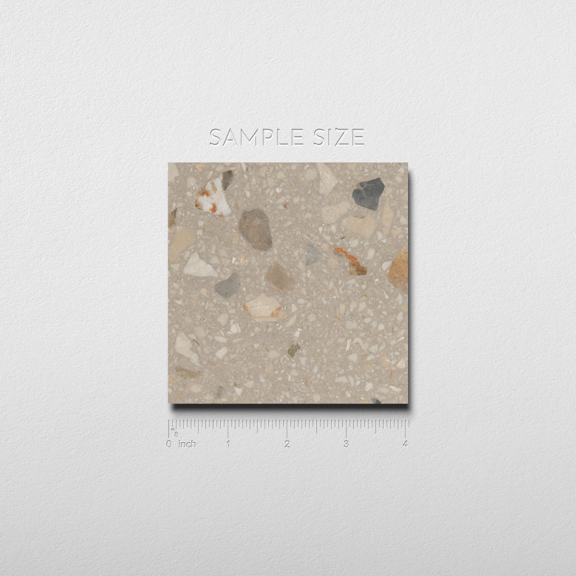 beige terrazo tile 