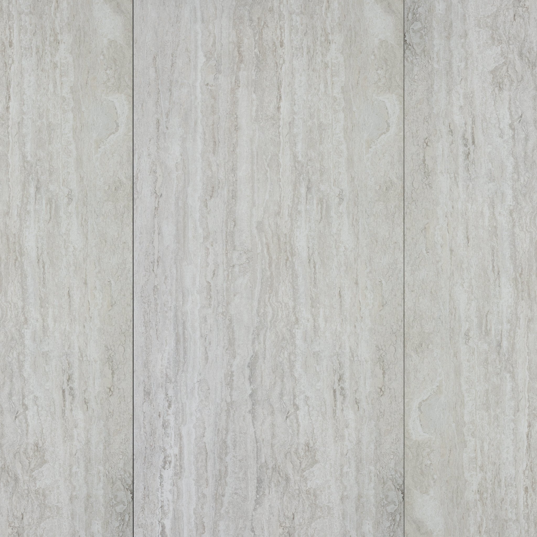 Grey Travertine 24x48 Vein Cut Porcelain Tile - Cemento Collection