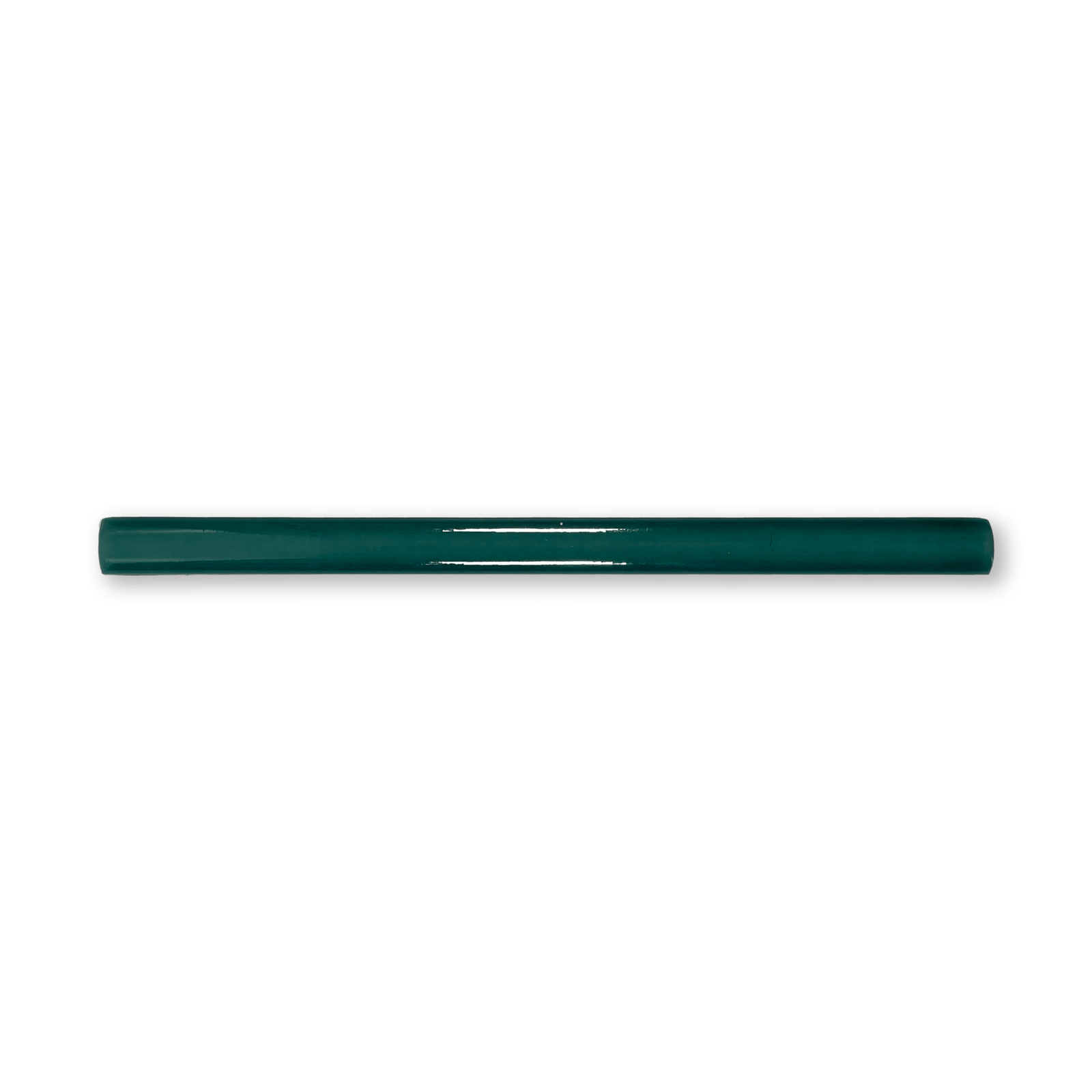 Handmade 1/2X8 Aquamarine Glossy Pencil - Cemento Collection