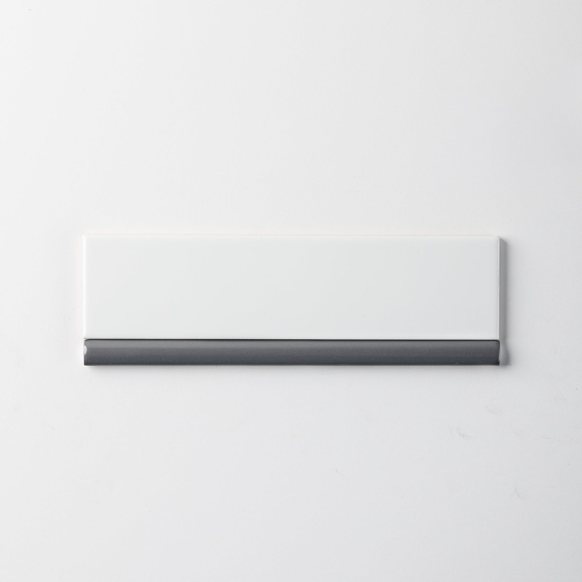 Handmade 1/2X8 Charcoal Grey Matte Pencil - Cemento Collection