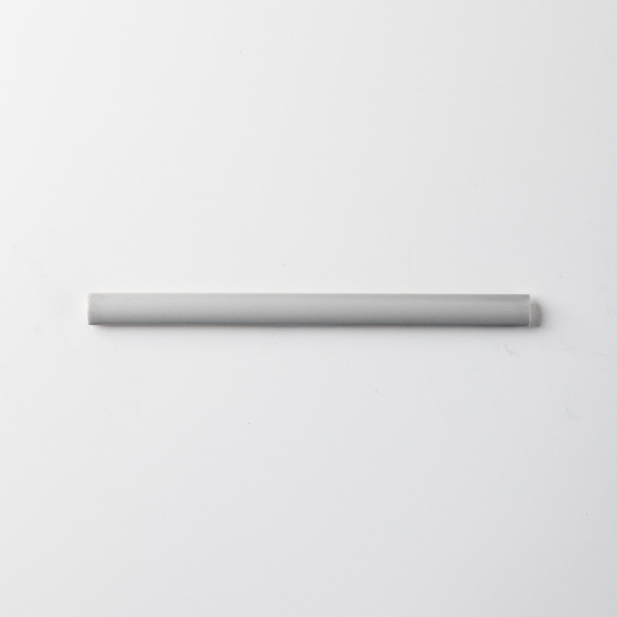 Handmade 1/2x8 Grey Matte Pencil Trim - Cemento Collection