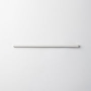 Handmade 1/2X8 White Flat Matte Pencil - Cemento Collection