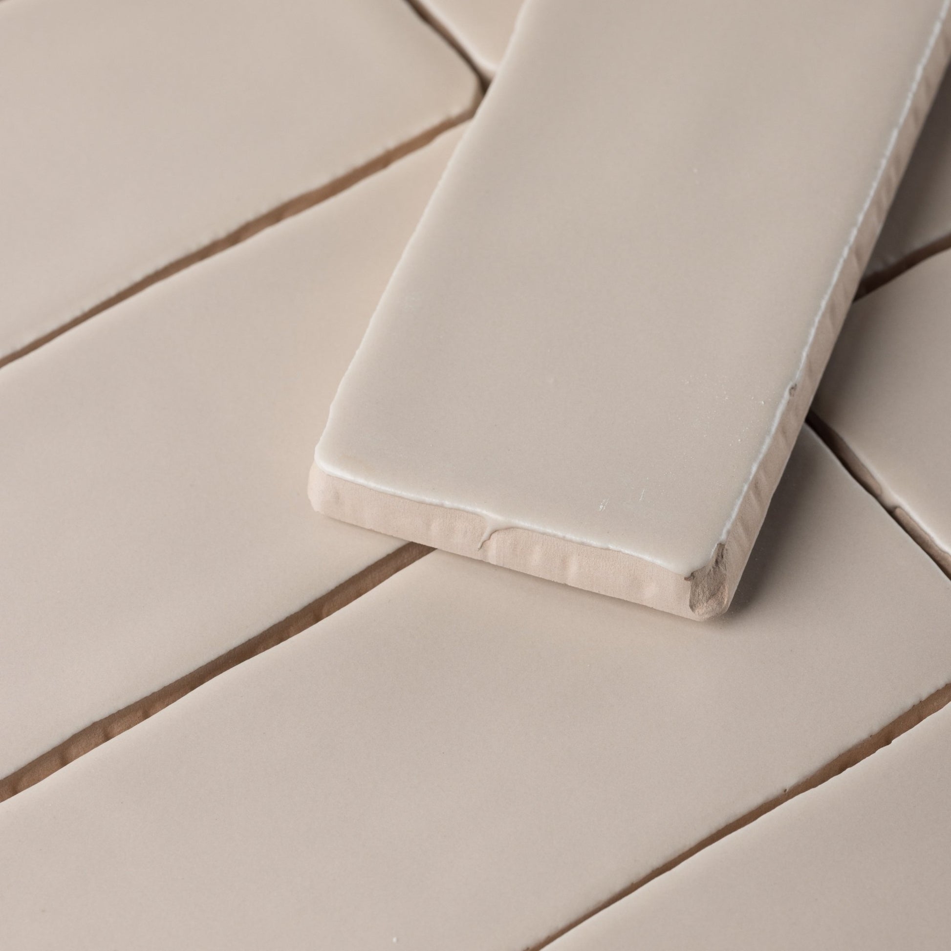 Handmade 2x10 Undulated Subway Tile
