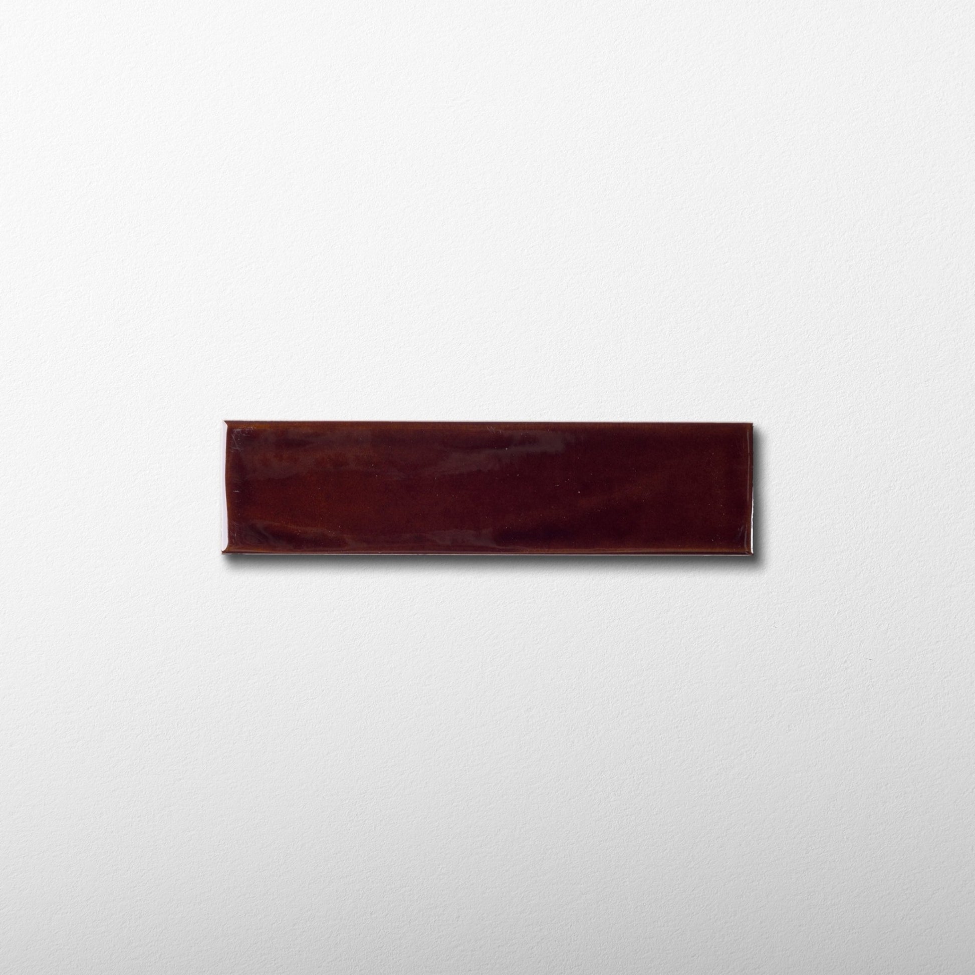 red Undulated Subway Tile
