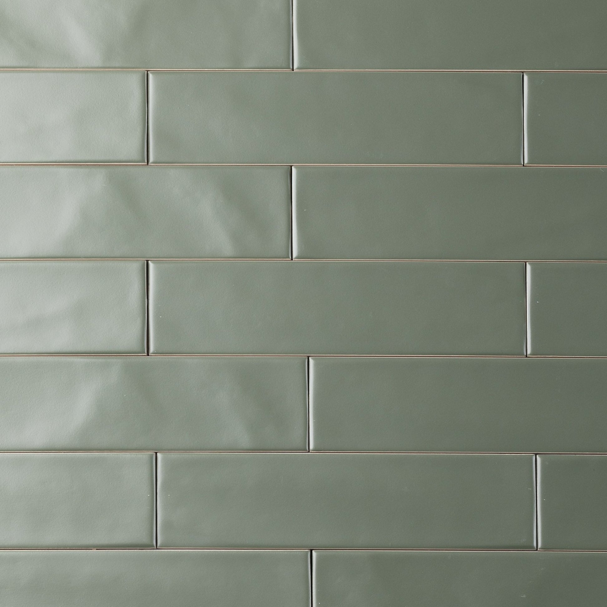 2x8 Musgo Green Undulated Subway Tile