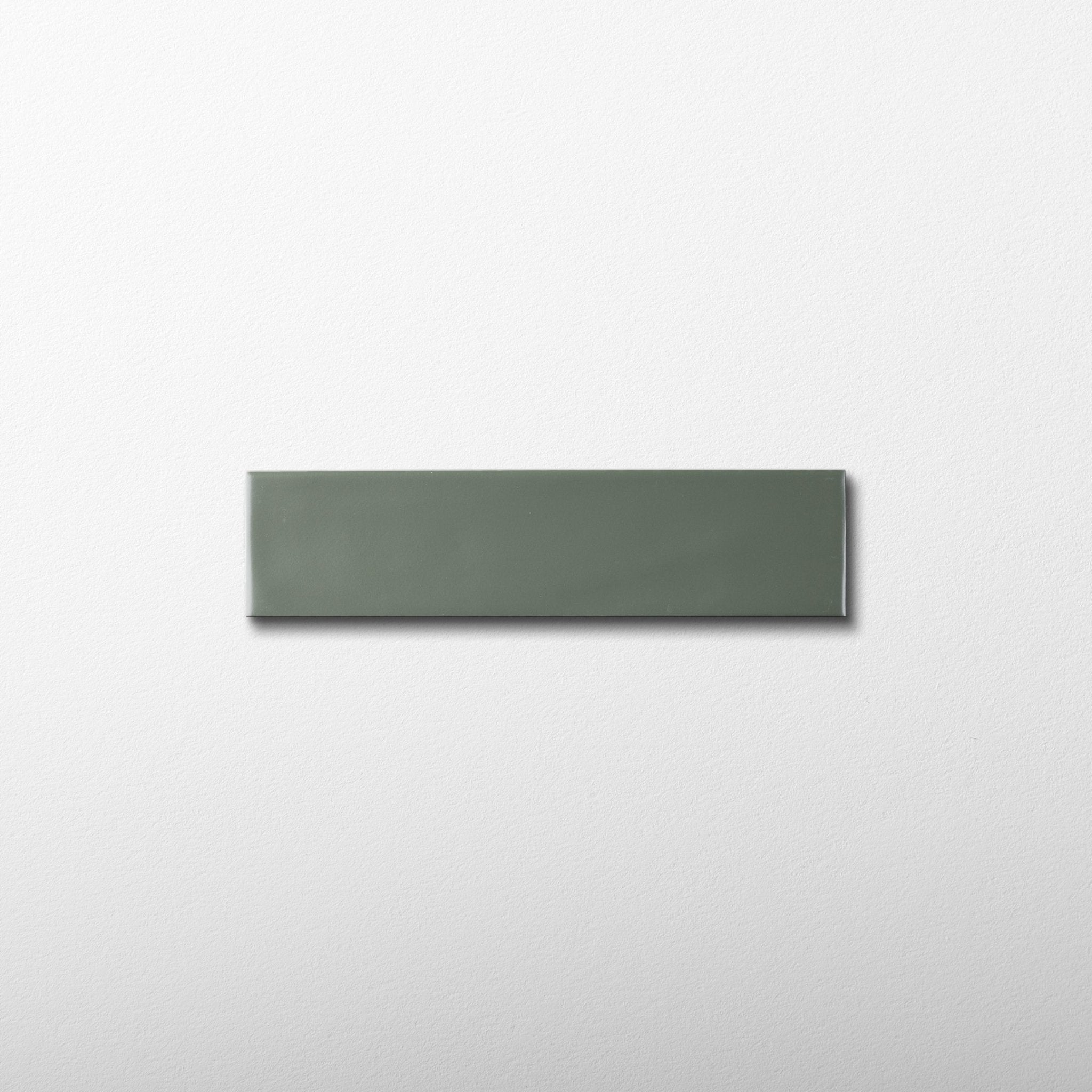 Green Undulated Subway Tile