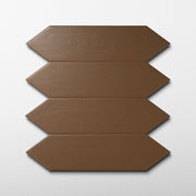 chocolate brown ceramic tile