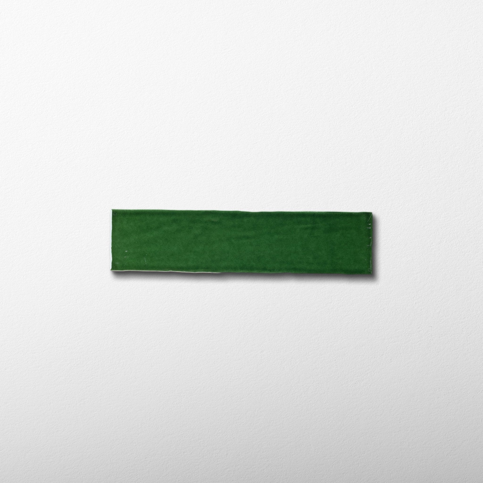 Green Undulated Subway Tile