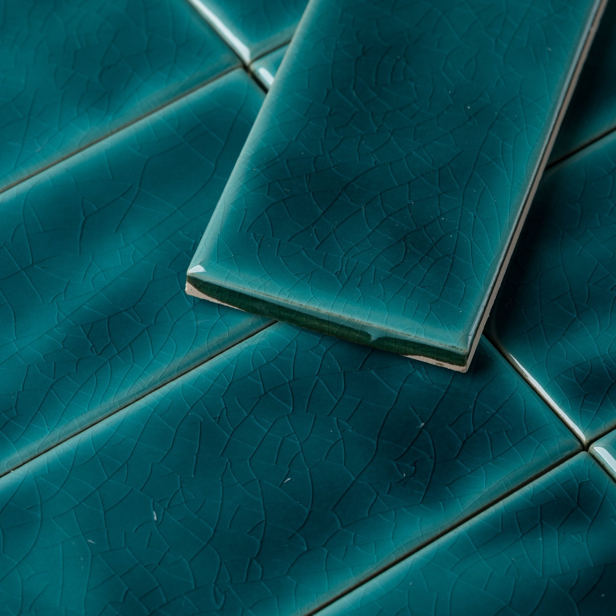 Handmade Brick 2x8 Glossy Subway Tile