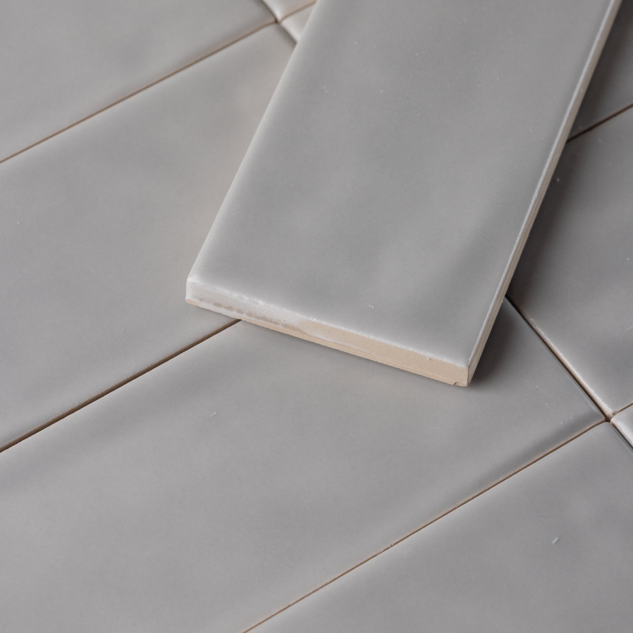 Handmade Brick 2x8  Matte Undulated Subway Tile