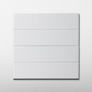 Handmade Brick 2x8 Snow White Glossy Subway Tile