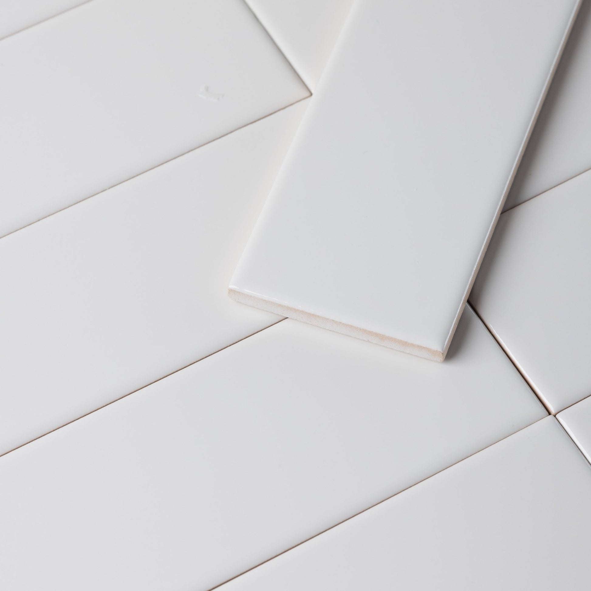 Handmade Brick 2x8 Glossy Subway Tile