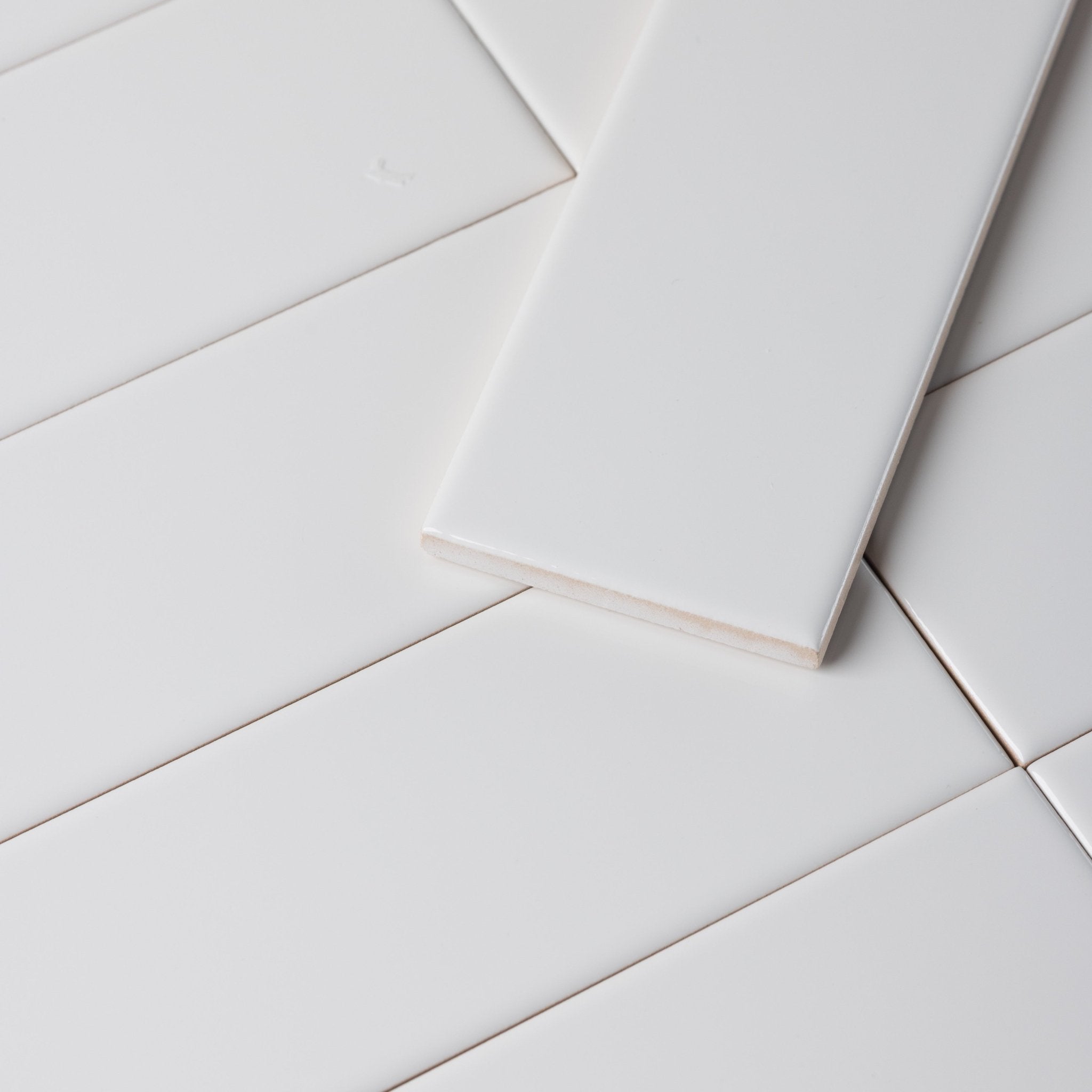 Handmade Brick 2x8 Glossy Subway Tile