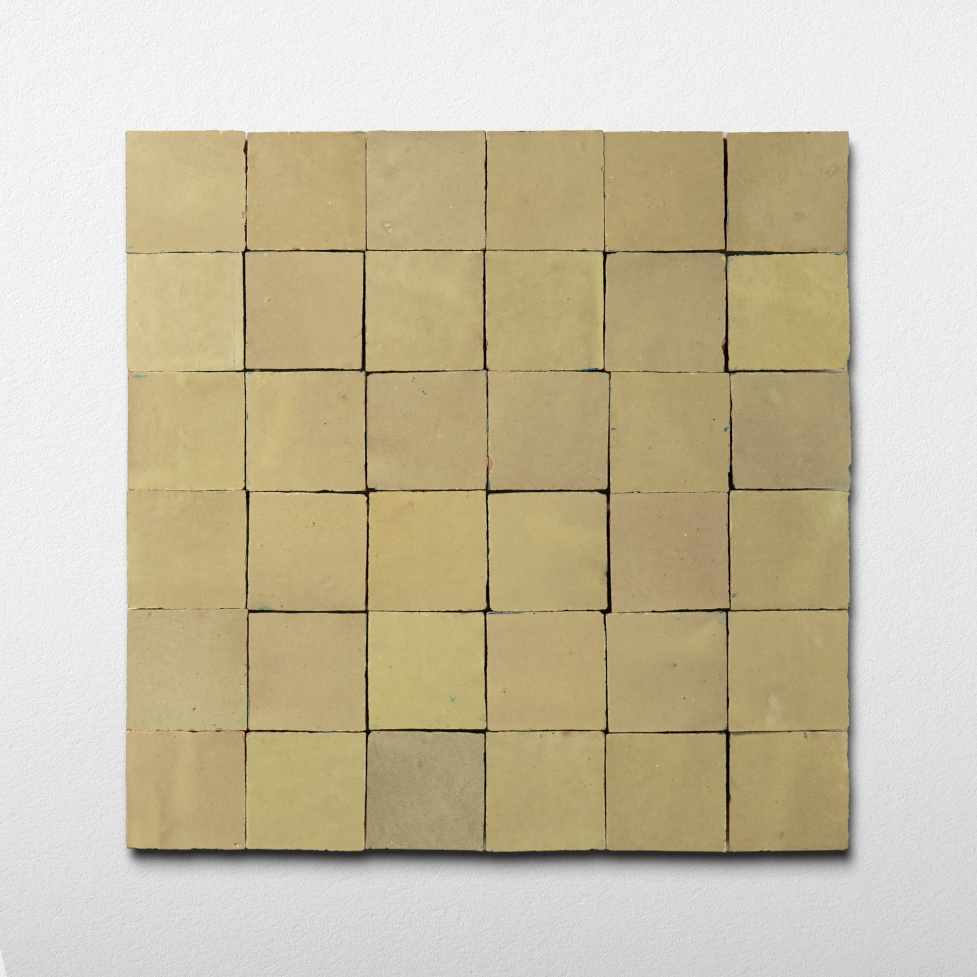 Handmade Moroccan Clay Terracotta Tile | 2x2 Checker Mosaic Tile - Cemento Collection