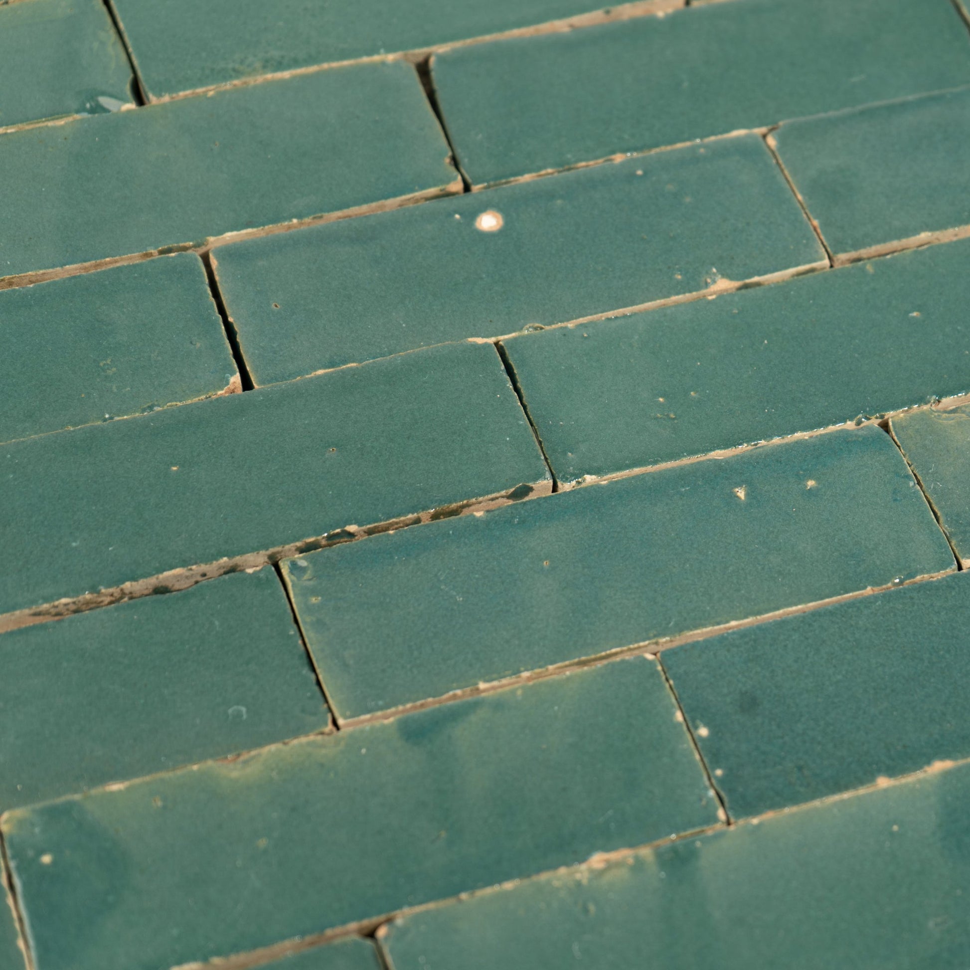 Aquamarine Green zellige tile