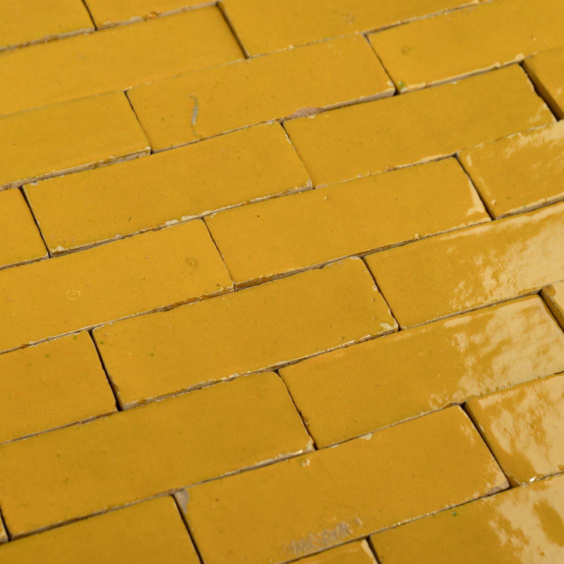 Glazed zellige tile