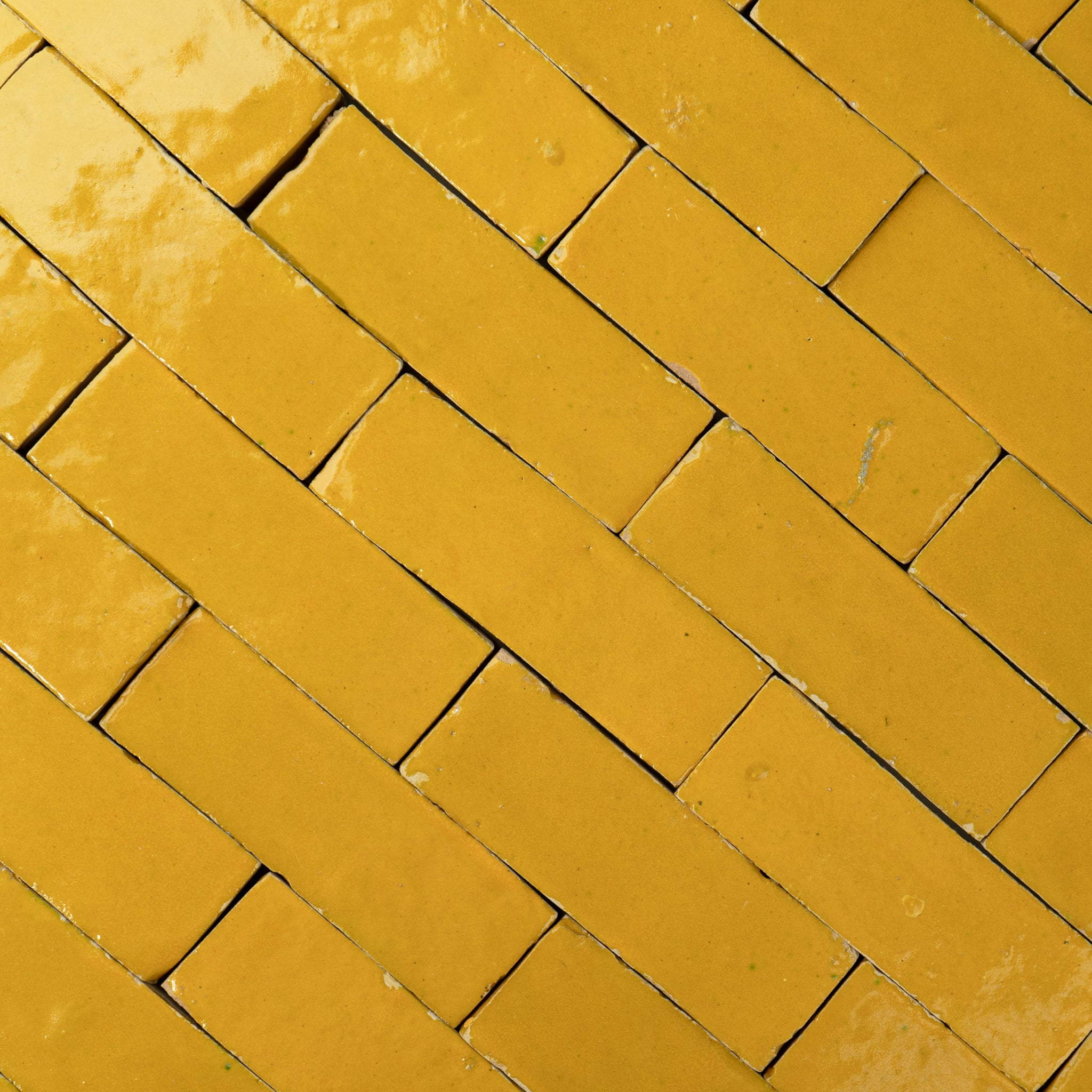 Yellow Zellige Tile 2x6 - Cemento Collection