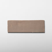 Handmade Moroccan Zellige 2x6 Latte Terracotta Tile - Cemento Collection