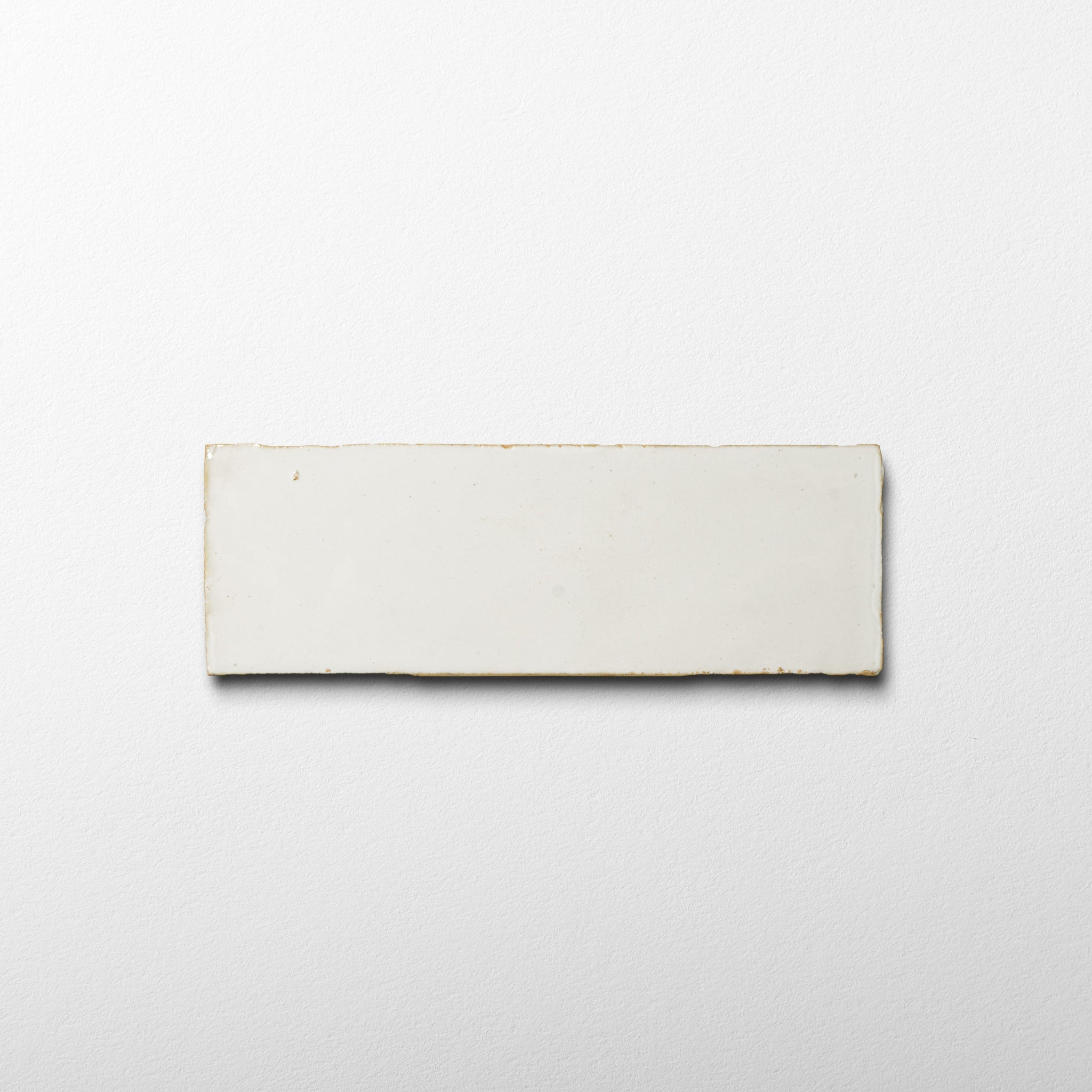 Handmade Moroccan Zellige 2x6 Off White Terracotta Tile | Cemento