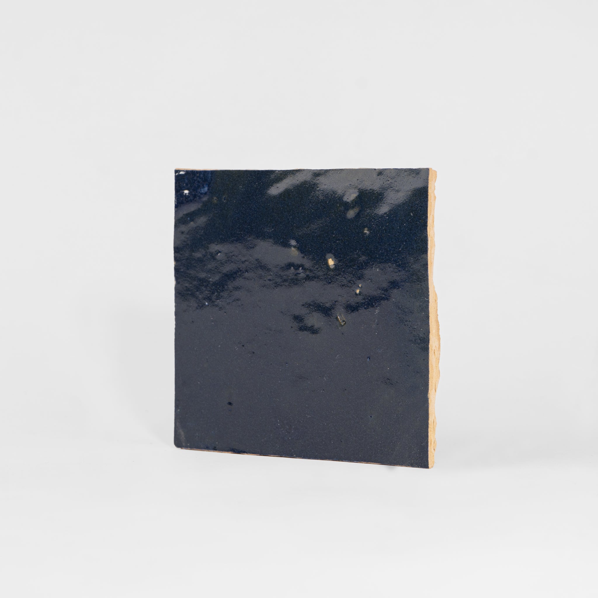 Handmade Moroccan Zellige 4x4 Amalfi Blue Terracotta Tile