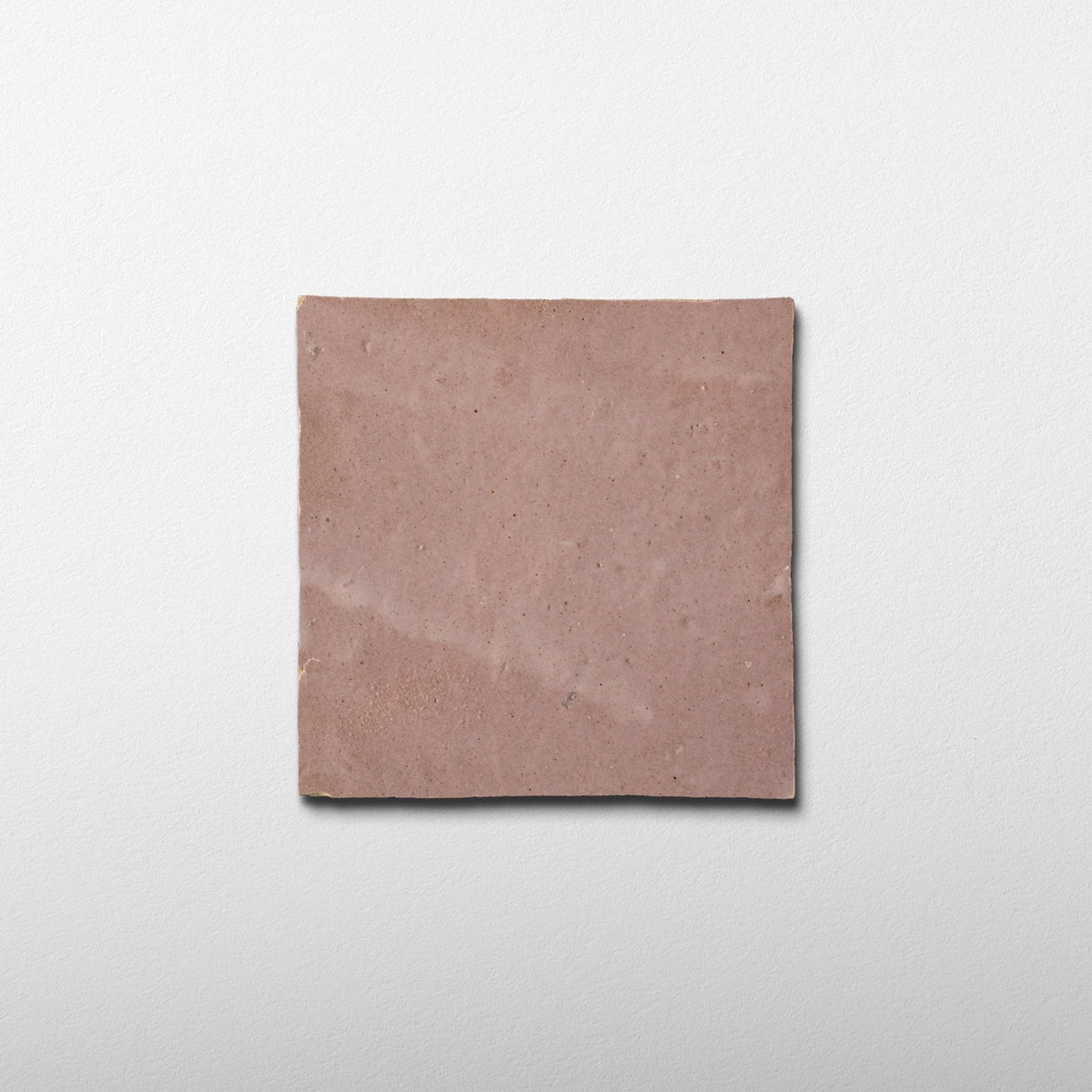 Handmade Moroccan Zellige 4x4 Blush Pink Terracotta Tile - Cemento Collection