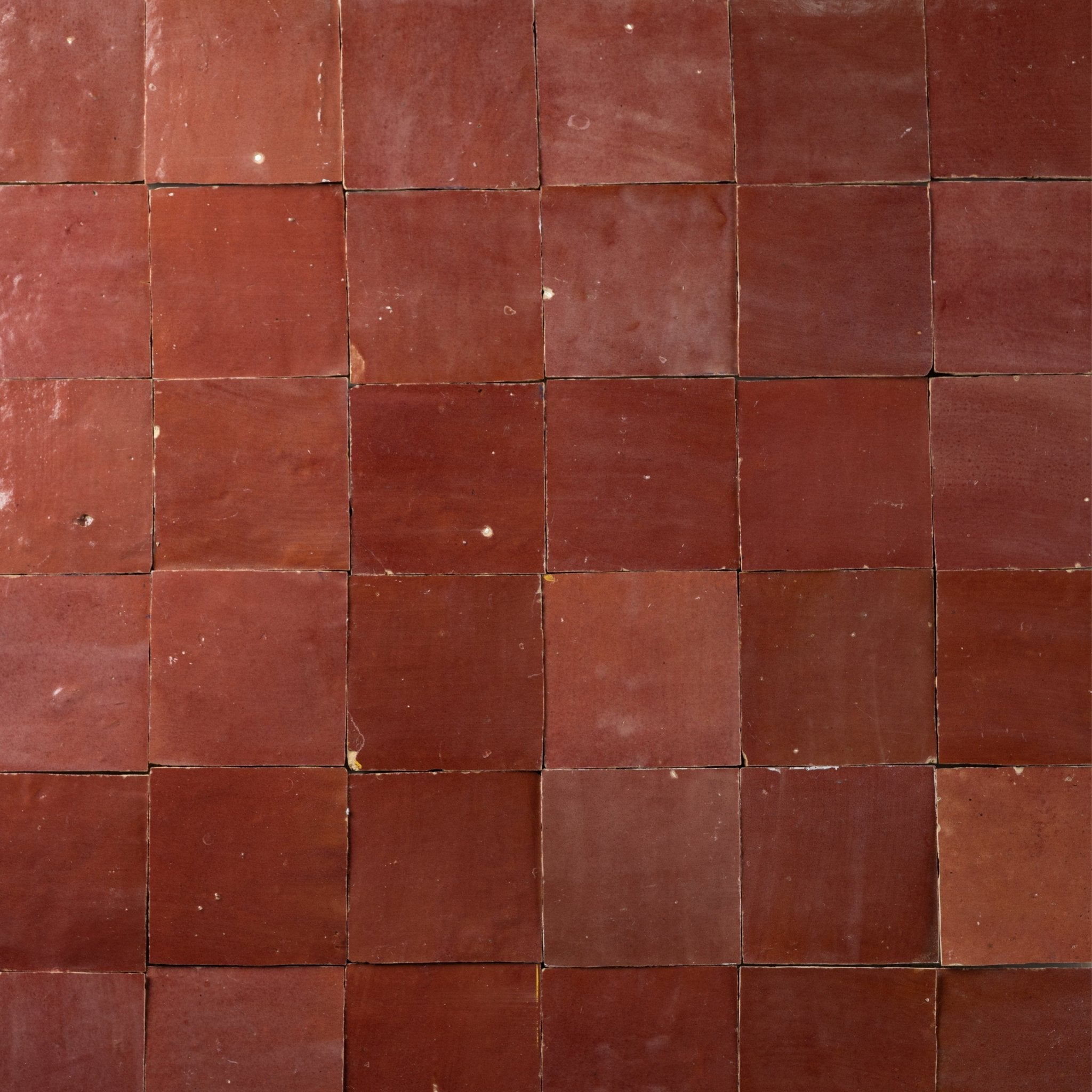 Red Zellige Tile 4x4 – Cemento Collection