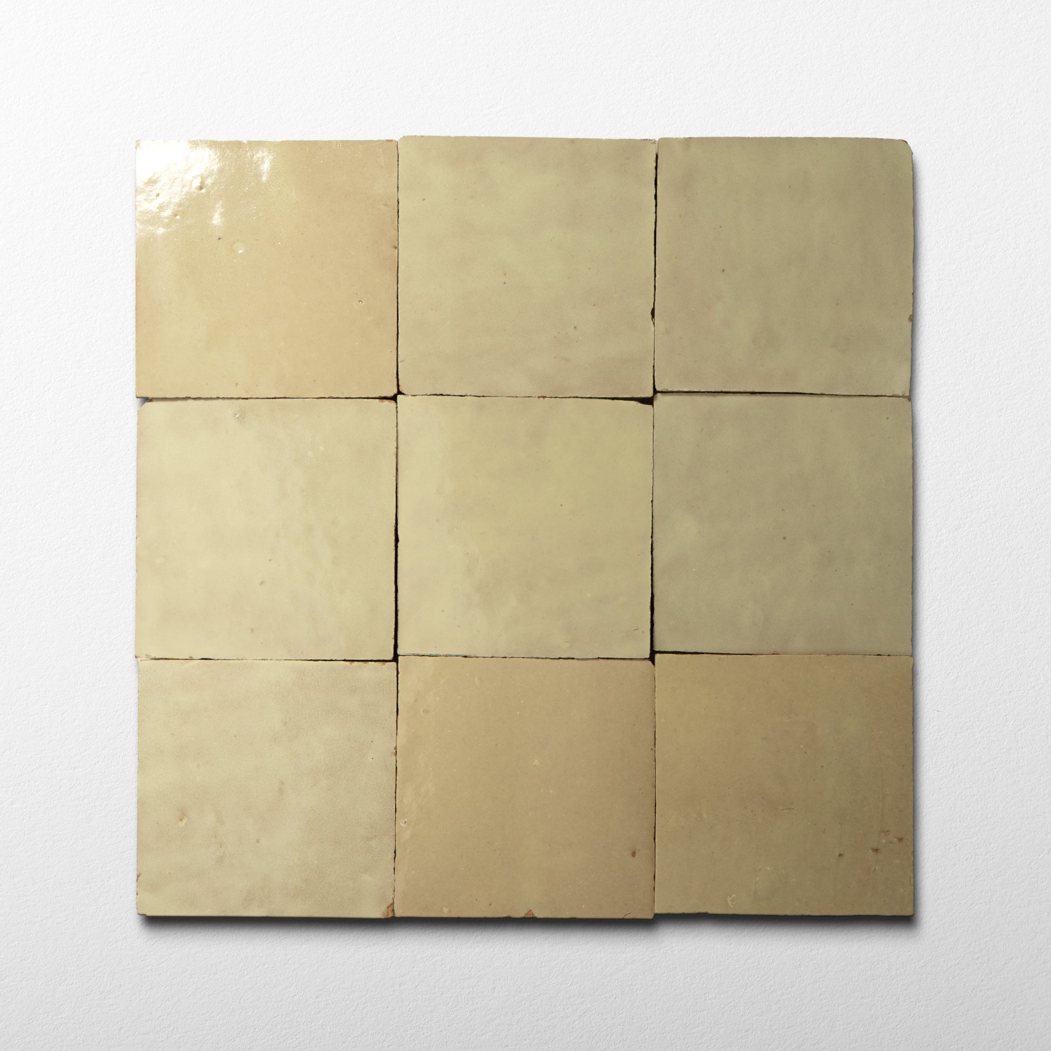 Handmade Moroccan Zellige 4x4 Clay Terracotta Tile - Cemento Collection