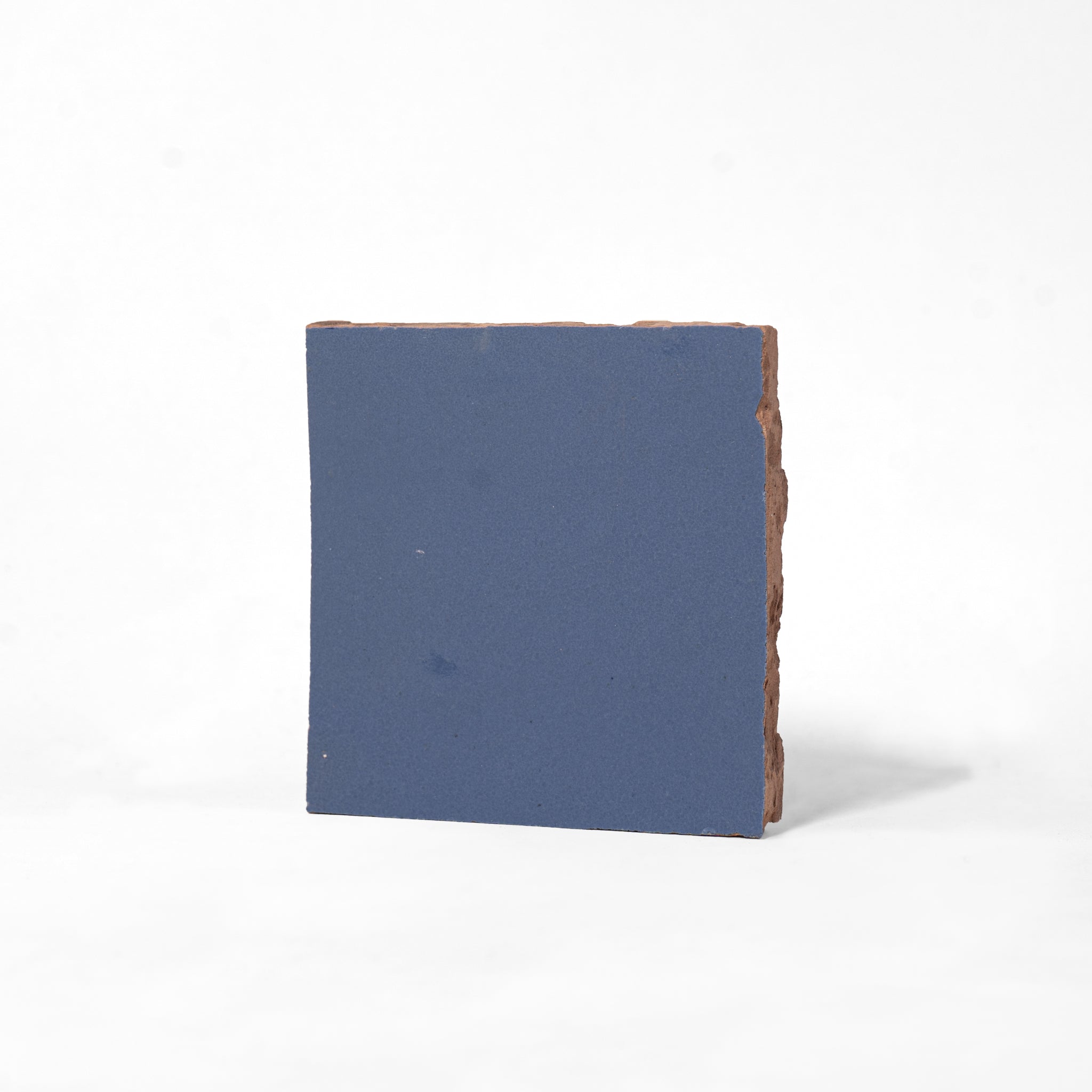 Handmade Moroccan Zellige 4x4 Cornflower Blue Terracotta Tile