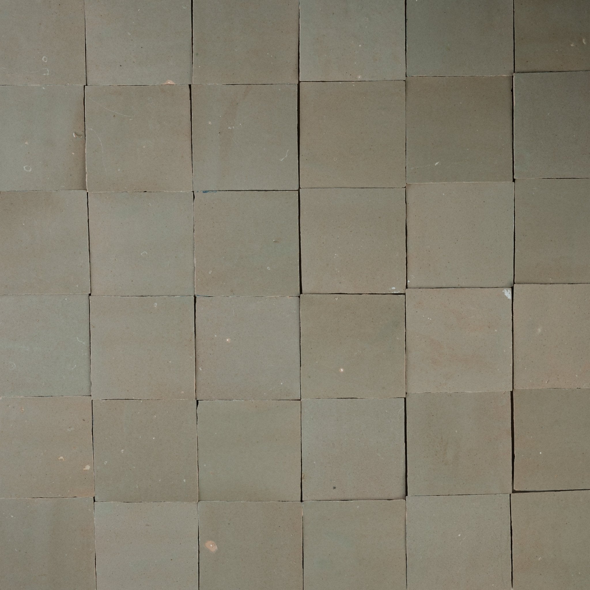 マテリアルMaterial Handmade Moroccan Zellige 4x4 Earth Terracotta Tile | Cemento