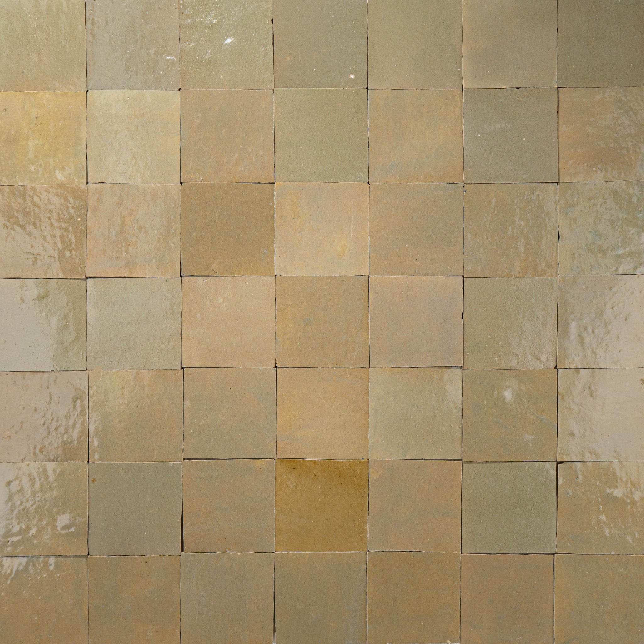 Handmade Moroccan Zellige 4x4 Earth Terracotta Tile | Cemento