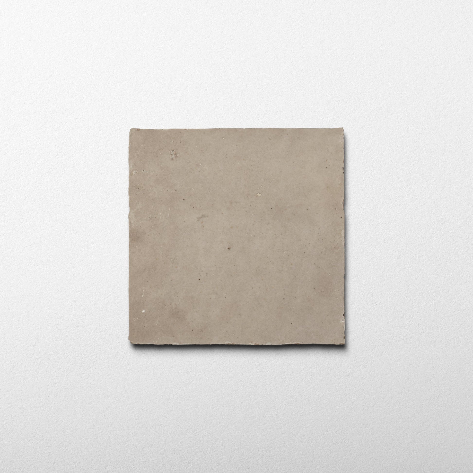 Handmade Moroccan Zellige 4x4 Ecru White Terracotta Tile - Cemento Collection