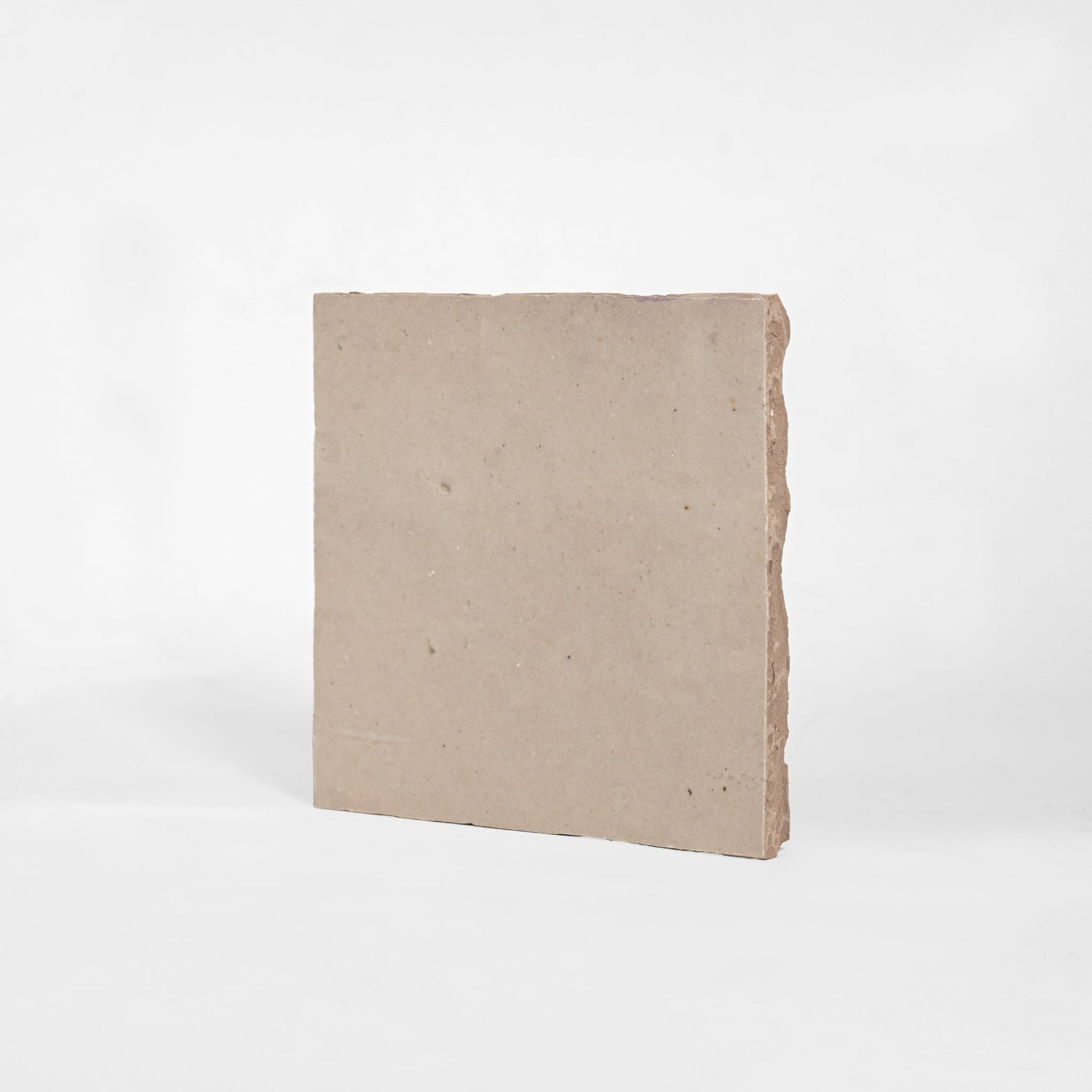 Handmade Moroccan Zellige 4x4 Ecru White Terracotta Tile - Cemento Collection