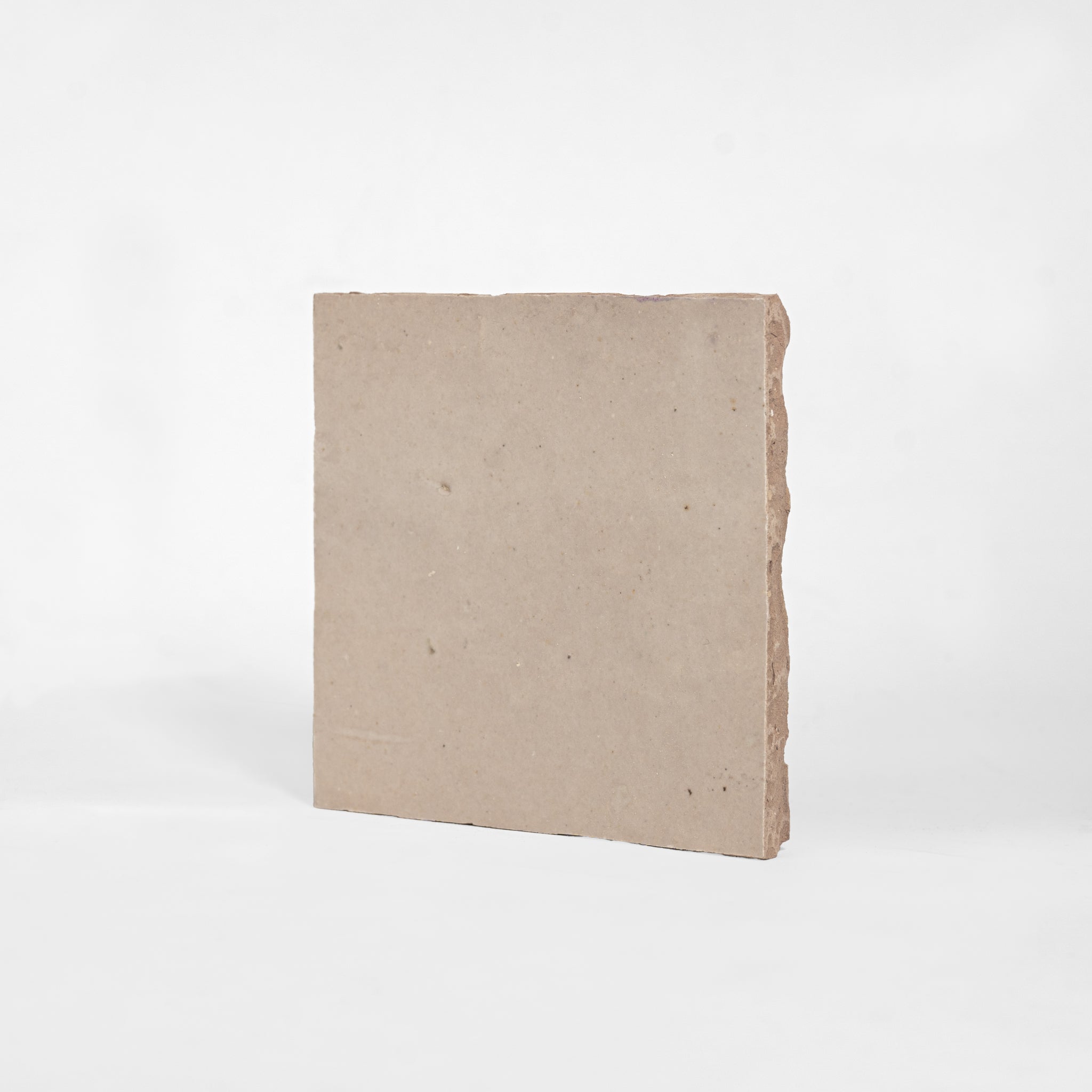 Handmade Moroccan Zellige 4x4 Ecru White Terracotta Tile - Cemento Collection