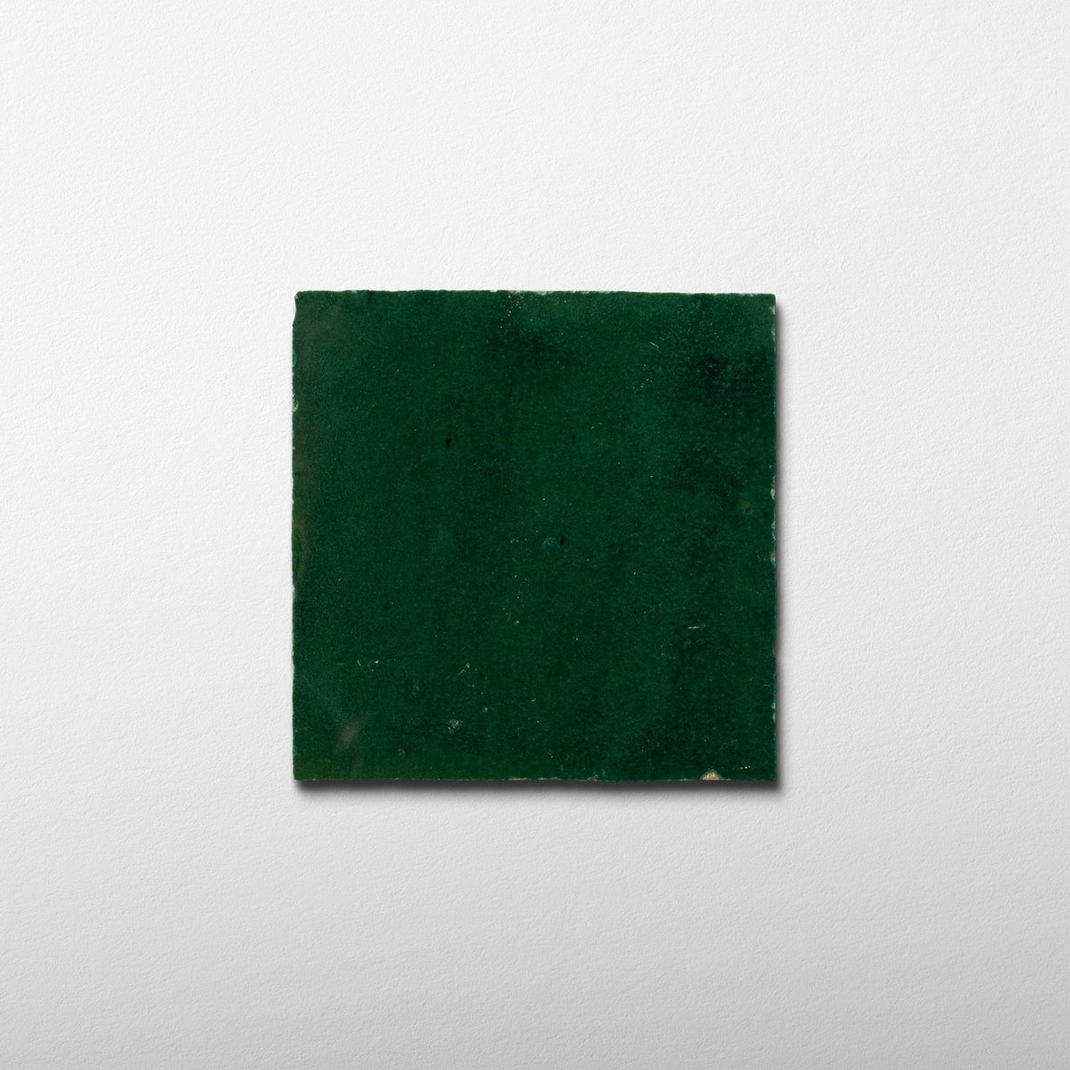 Handmade Moroccan Zellige 4x4 Emerald Green Terracotta Tile - Cemento Collection