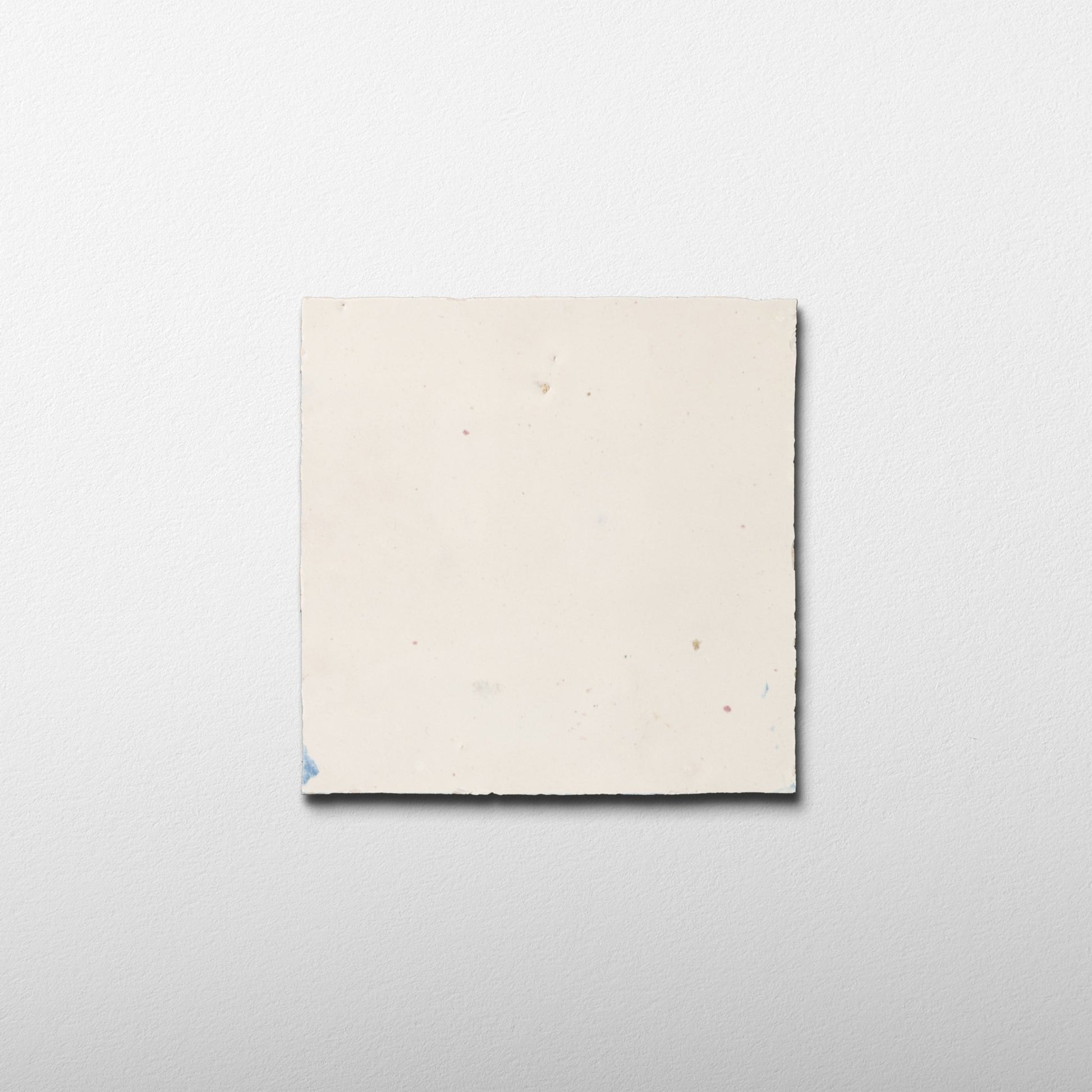 Handmade Moroccan Zellige 4x4 Ivory Terracotta Tile - Cemento Collection