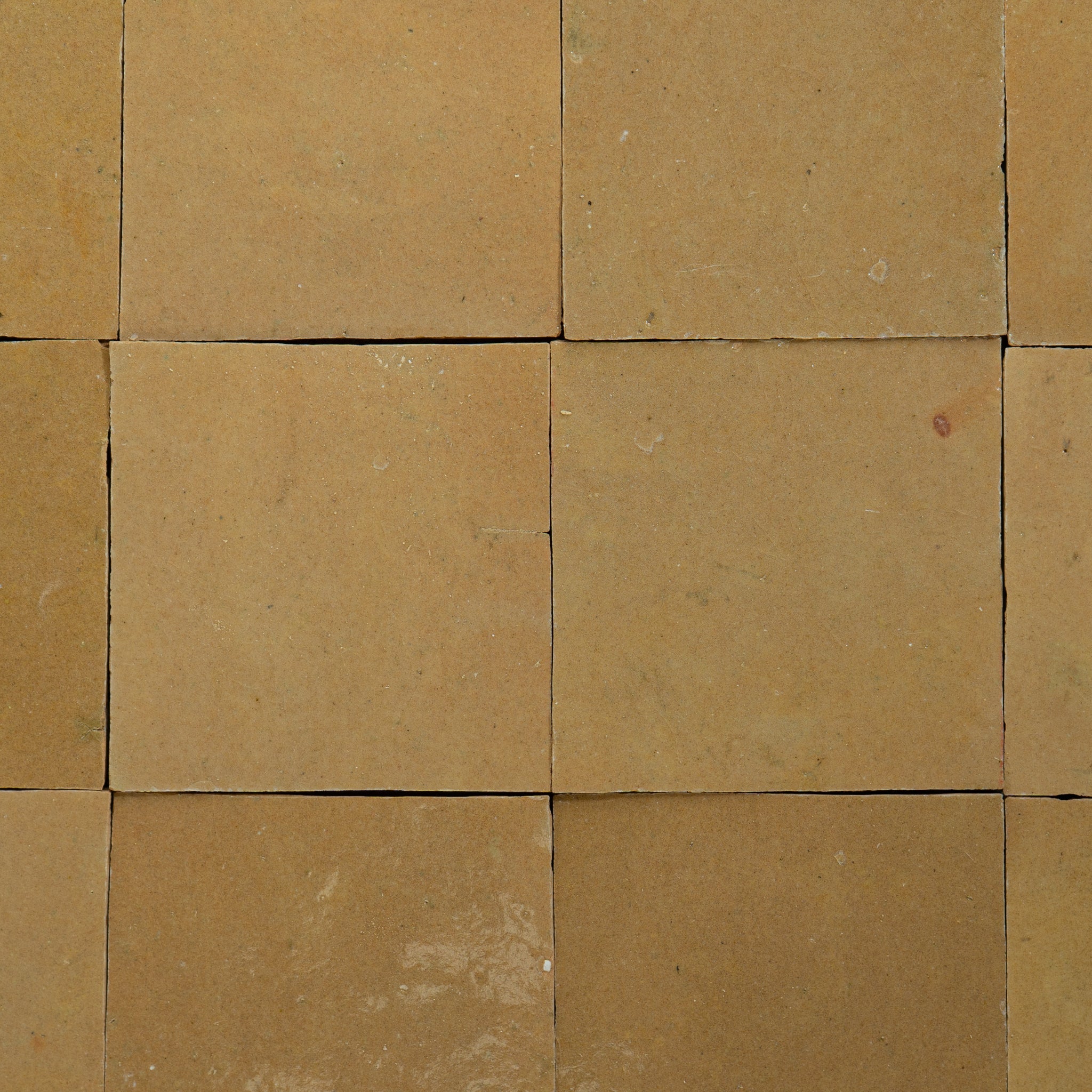 Handmade Moroccan Zellige 4x4 Khaki Terracotta Tile | Cemento