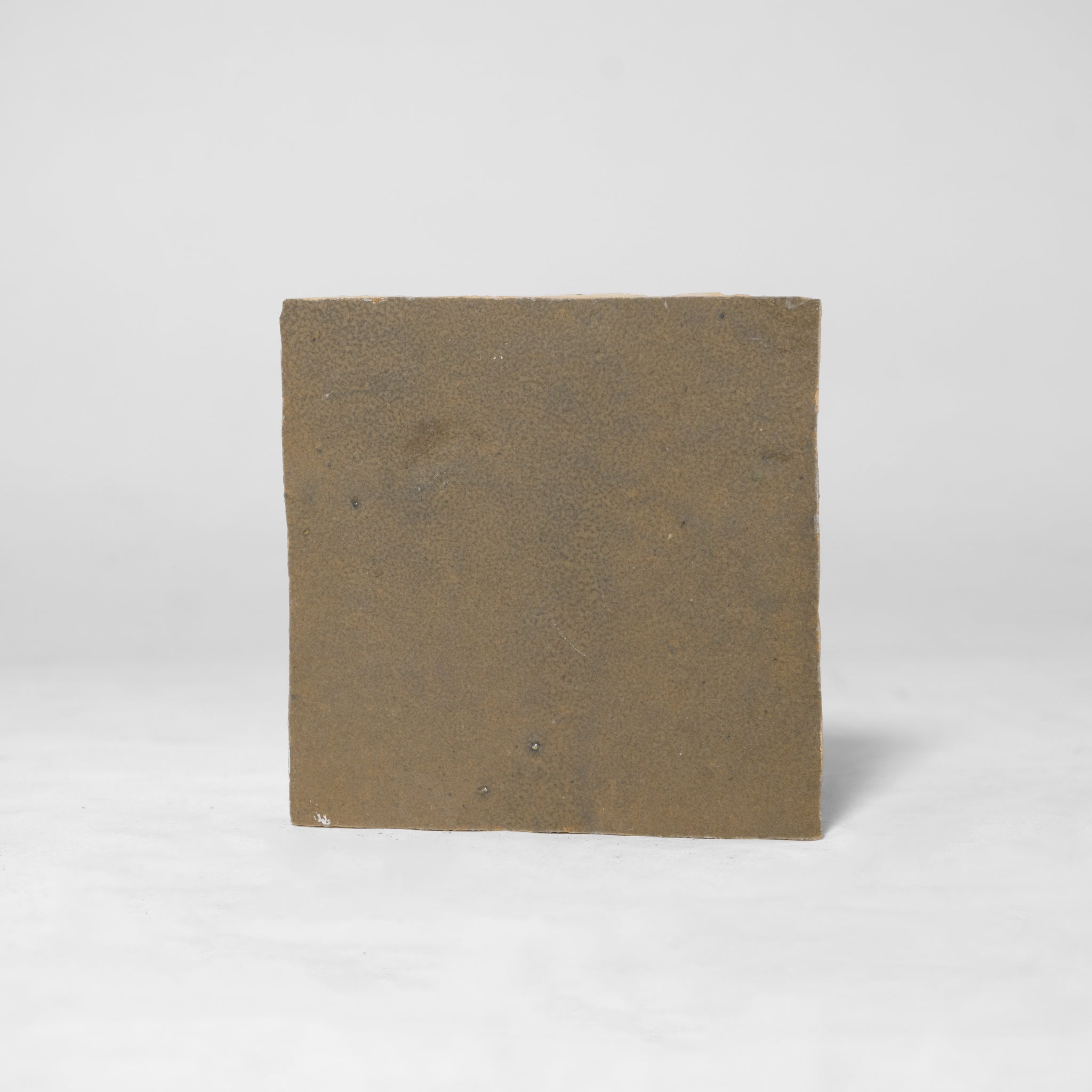 Handmade Moroccan Zellige 4x4 Muddy River Terracotta Tile - Cemento Collection