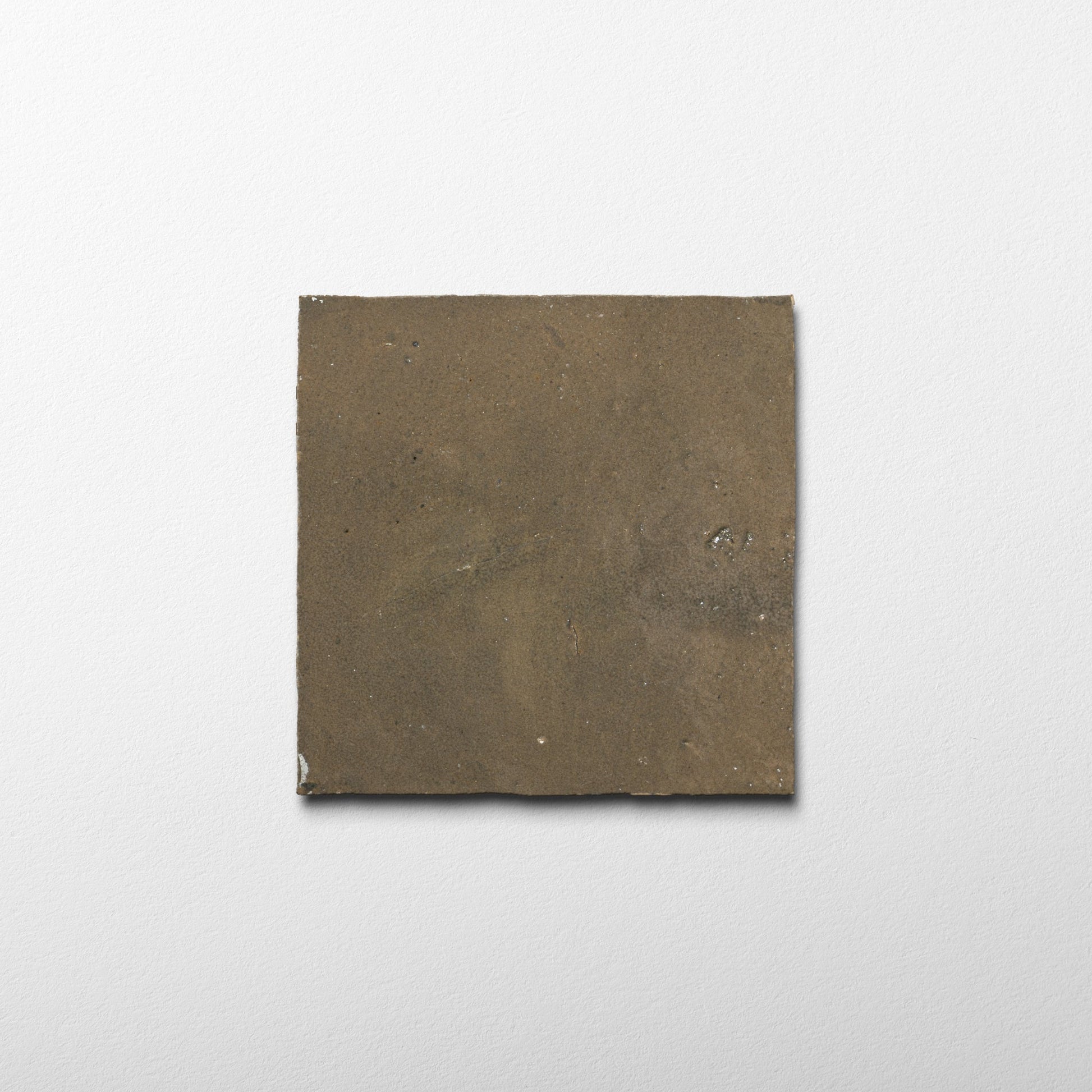 Handmade Moroccan Zellige 4x4 Muddy River Terracotta Tile - Cemento Collection