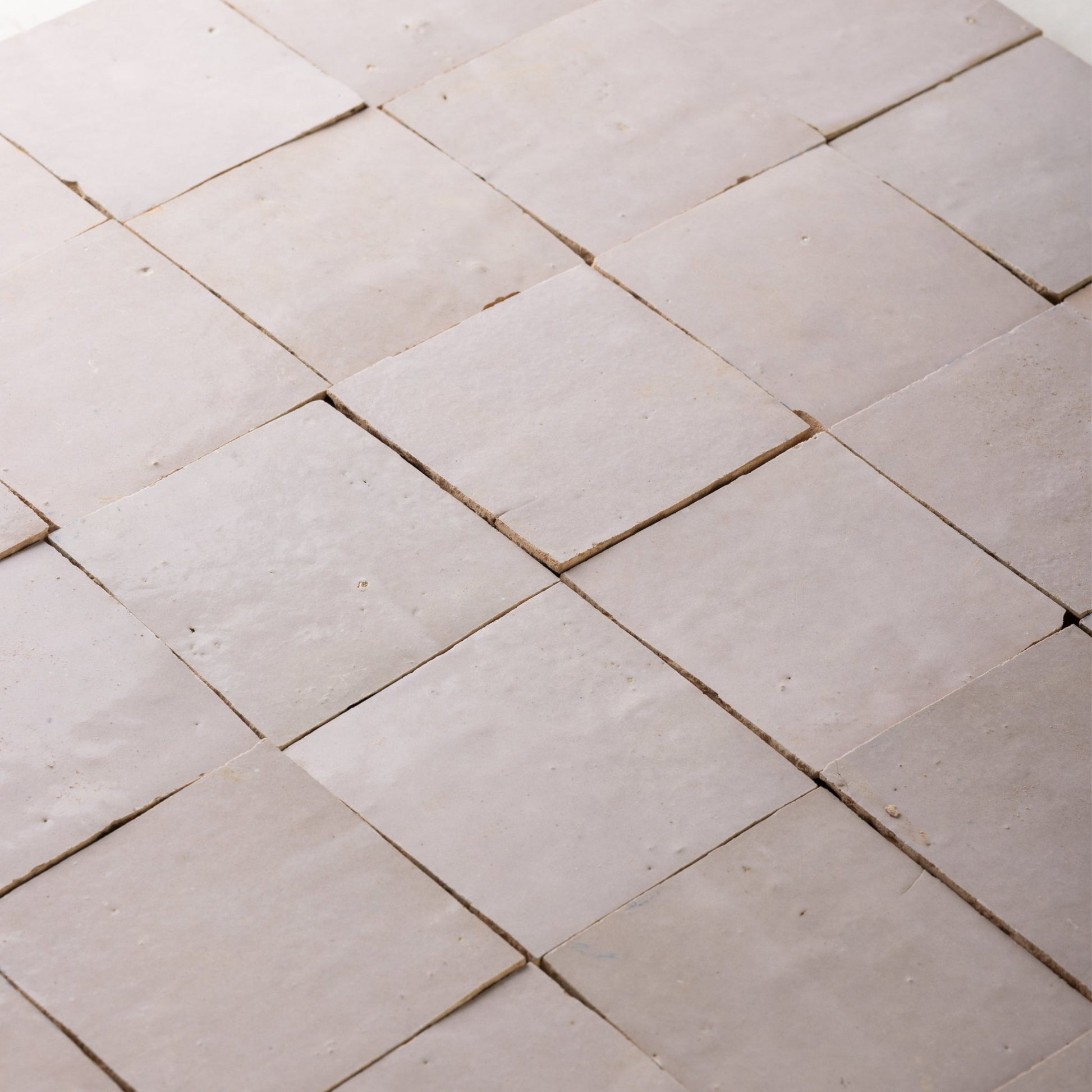 Handmade Moroccan Zellige Terracotta Tile
