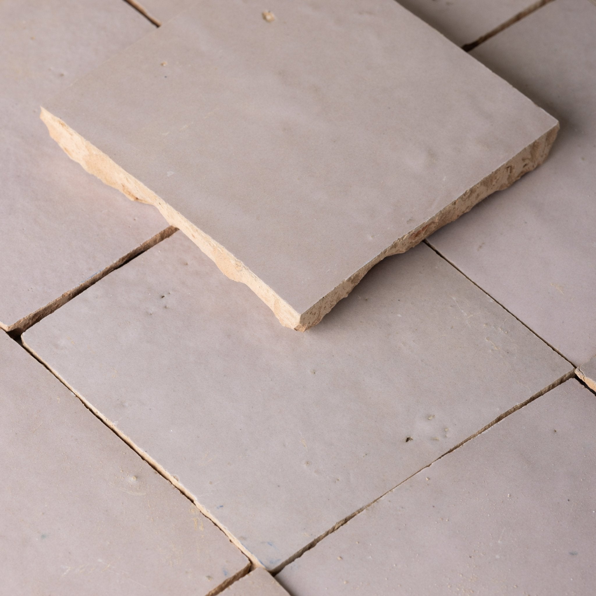 Powder Pink zellige Terracotta Tile