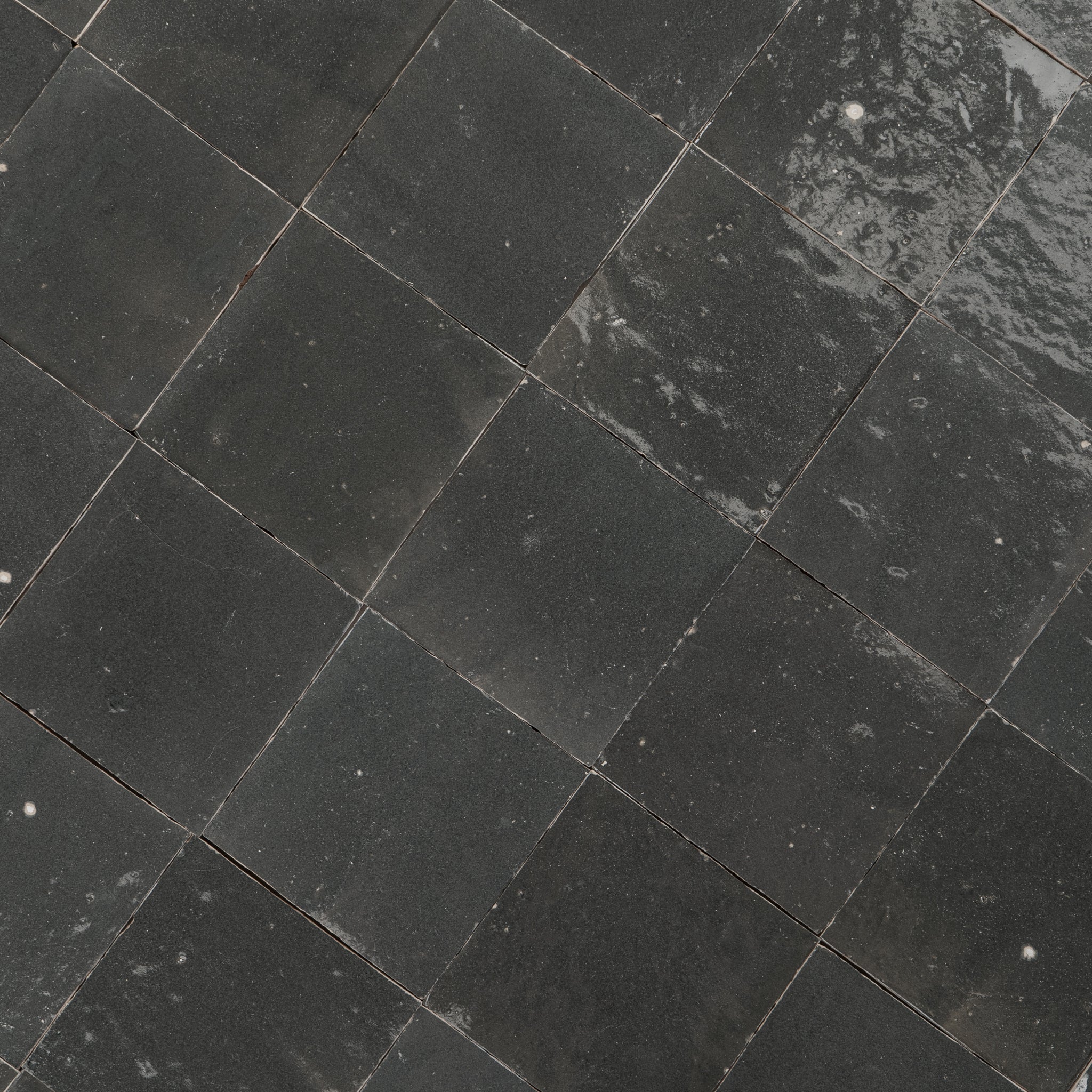 Handmade Moroccan Zellige 4x4 Rusted Anchor Terracotta Tile