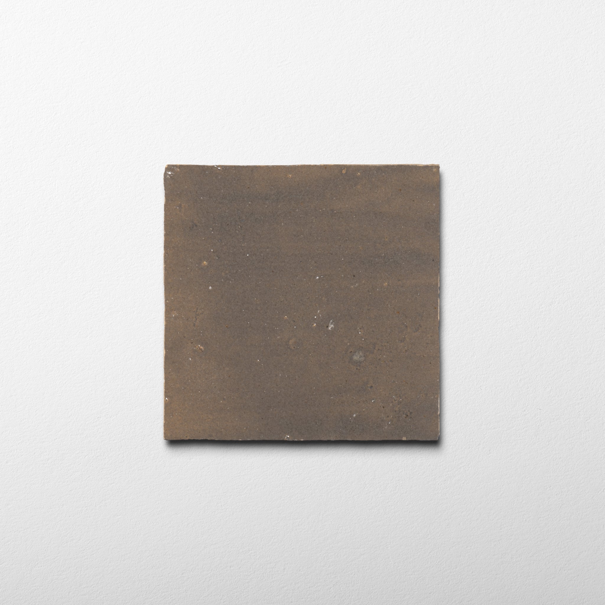 Handmade Moroccan Zellige 4x4 Rusty Pan Terracotta Tile | Cemento