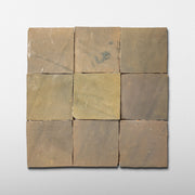 Handmade Moroccan Zellige 4x4 Rusty Pan Terracotta Tile - Cemento Collection