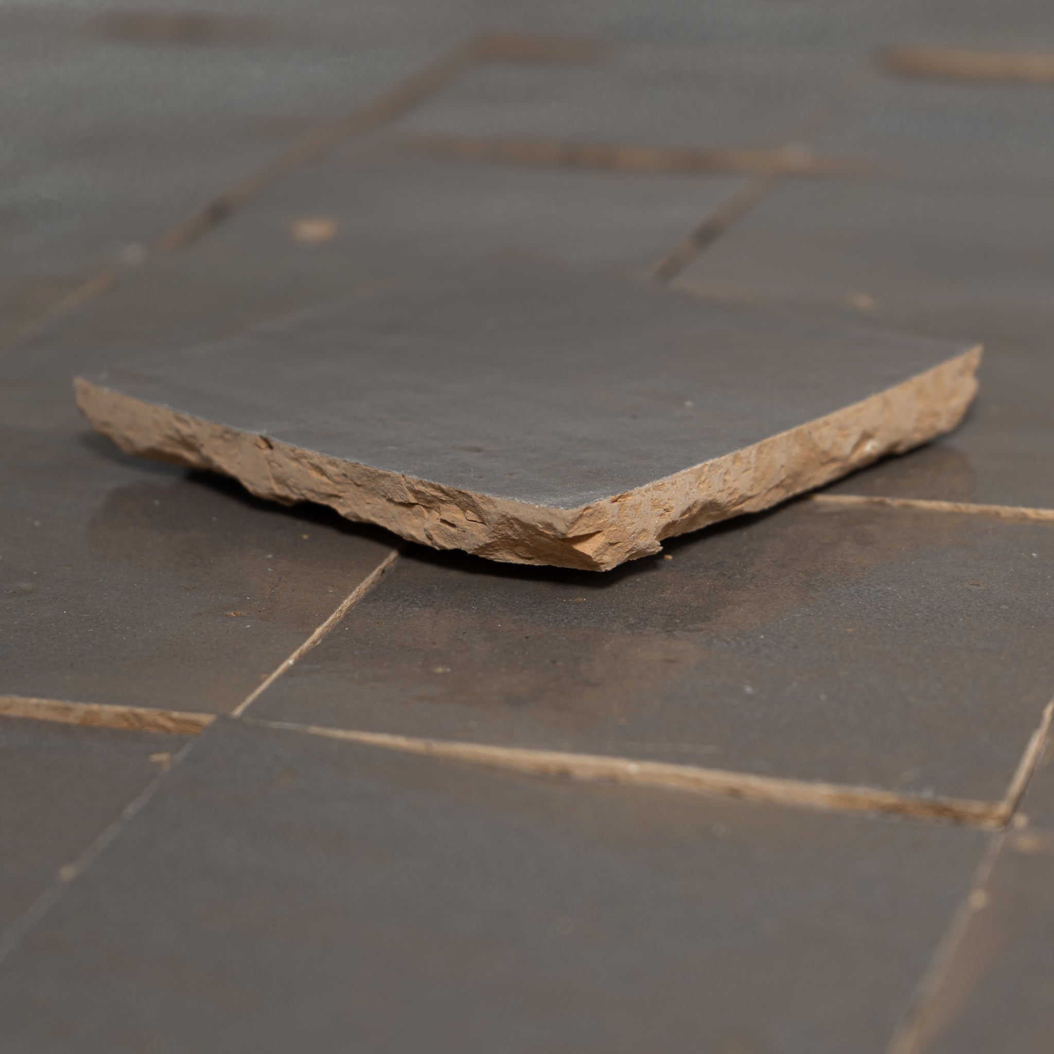 Handmade Moroccan Zellige 4x4 Rusty Pan Terracotta Tile | Cemento