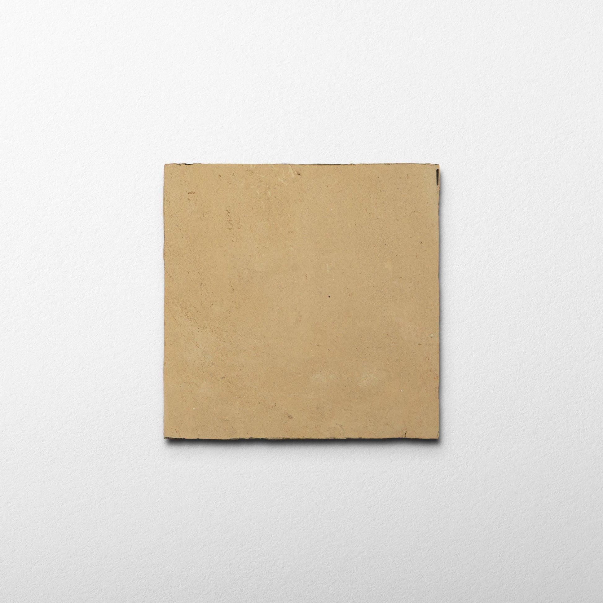 Handmade Moroccan Zellige 4x4 Unglazed Natural Terracotta Tile - Cemento Collection