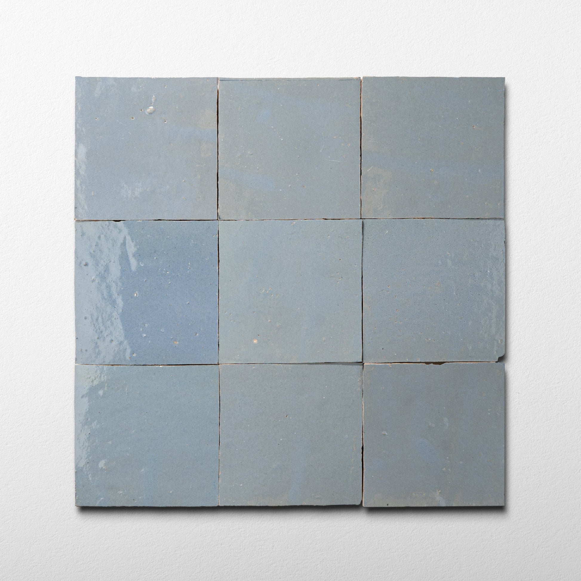 Handmade Moroccan Zellige 4x4 Violet Terracotta Tile - Cemento Collection