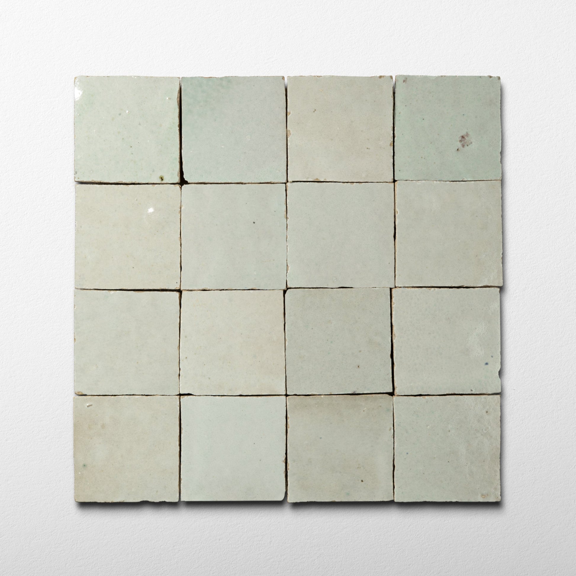 Handmade Moroccan Zellige Fern Green Terracotta | 2x2 Mosaic Tile - Cemento Collection